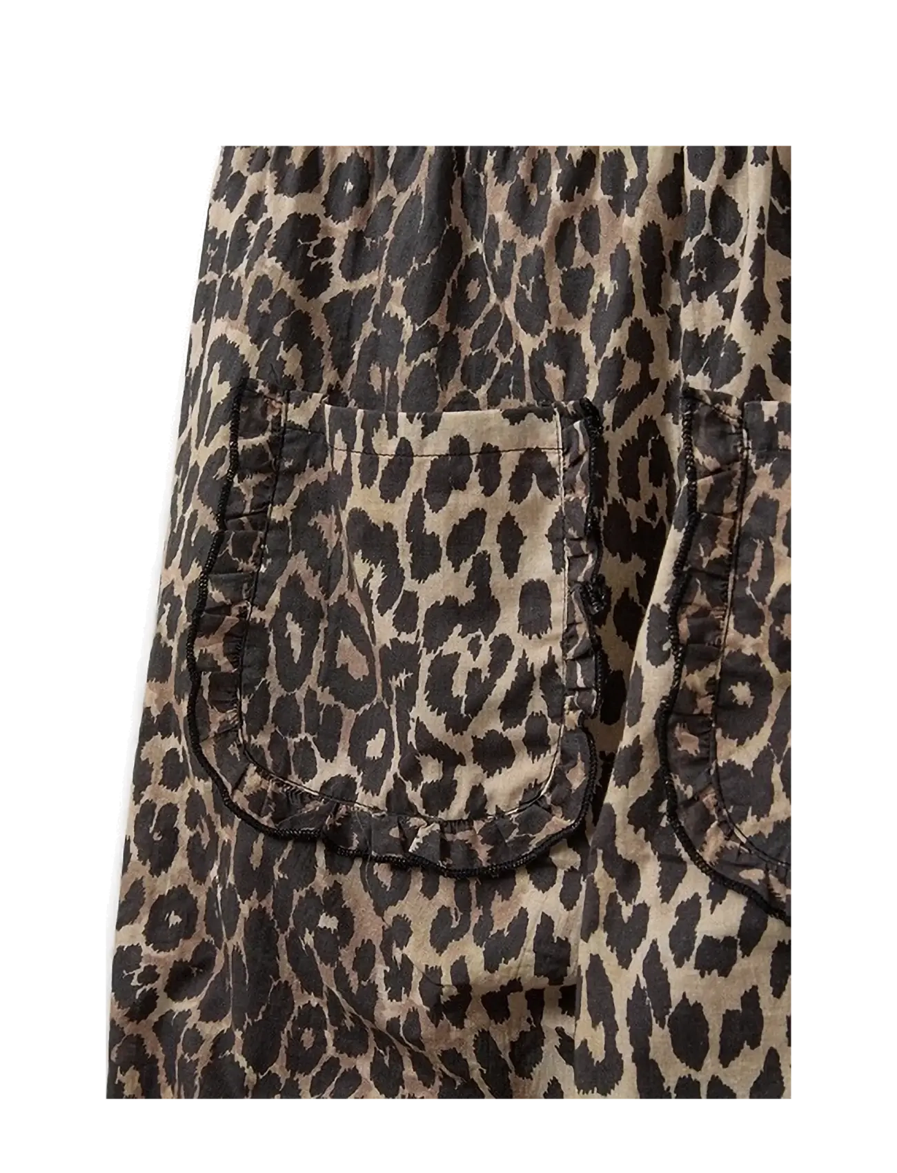 Sofie Schnoor - ABIGAILESW TROUSERS - hose mit geradem bein - leopard - 3
