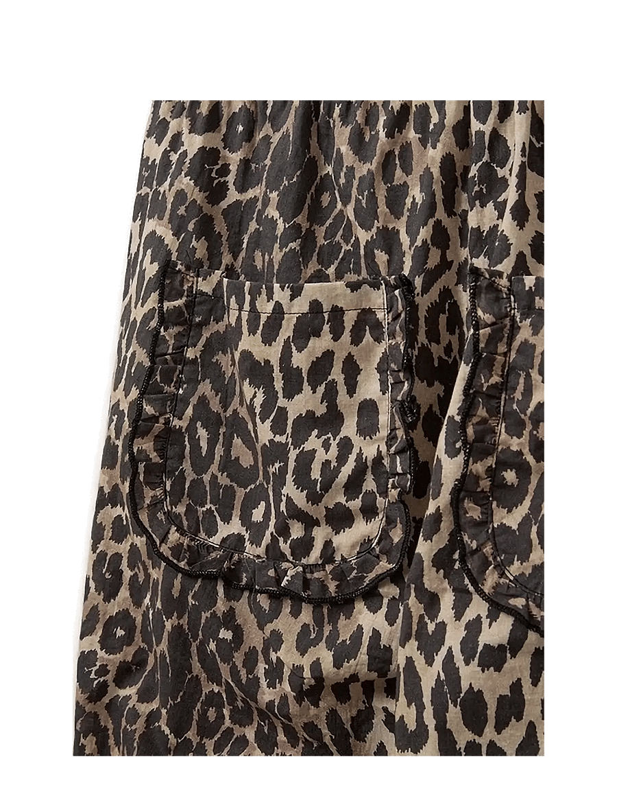 Sofie Schnoor - ABIGAILESW TROUSERS - sirged püksid - leopard - 3