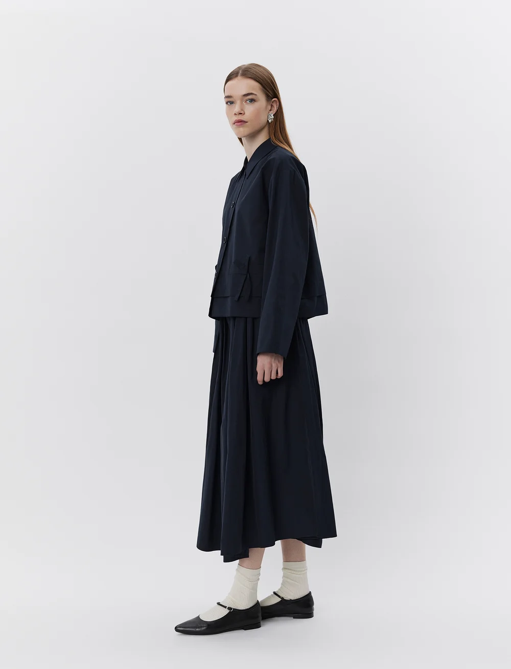 Sofie Schnoor - JUNESW SKIRT - midiseelikud - navy - 0