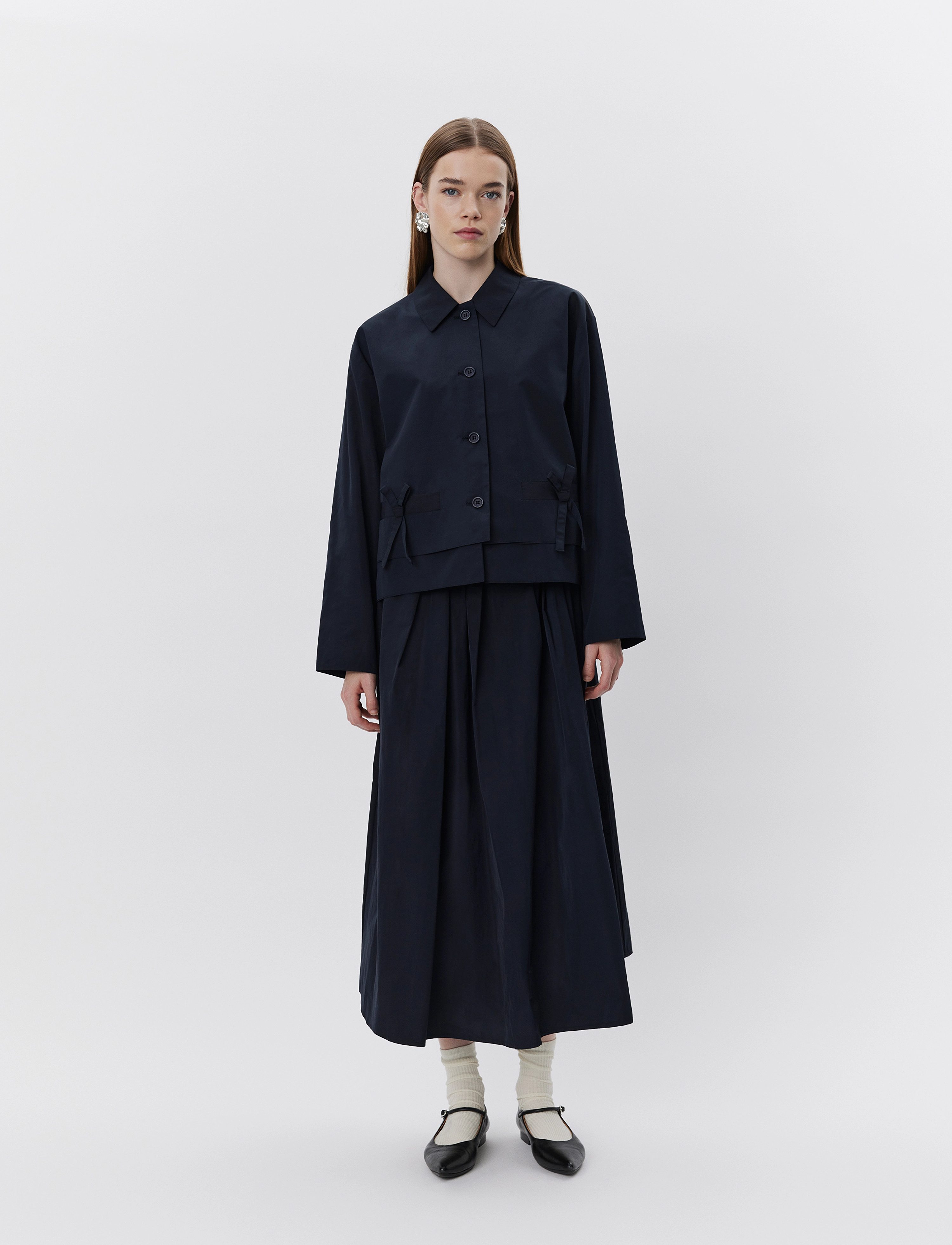 Sofie Schnoor - JUNESW SKIRT - midi nederdele - navy - 3