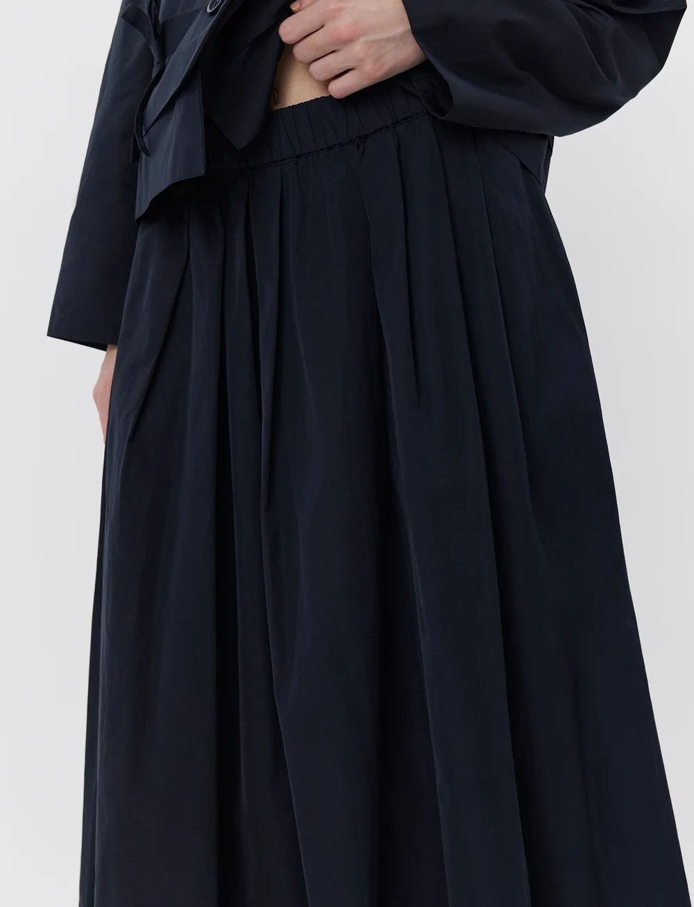 Sofie Schnoor - JUNESW SKIRT - midiseelikud - navy - 4