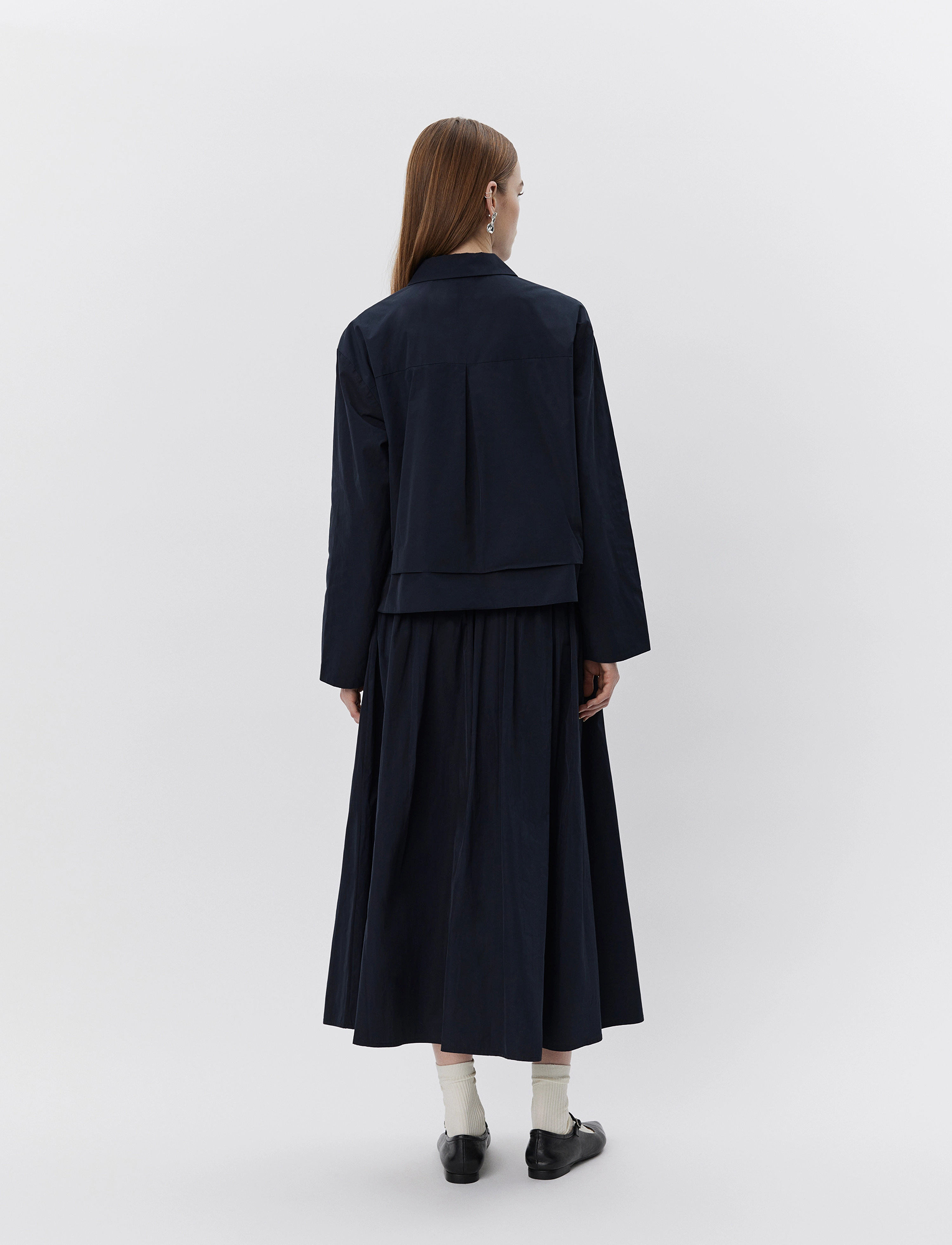 Sofie Schnoor - JUNESW SKIRT - midi nederdele - navy - 5