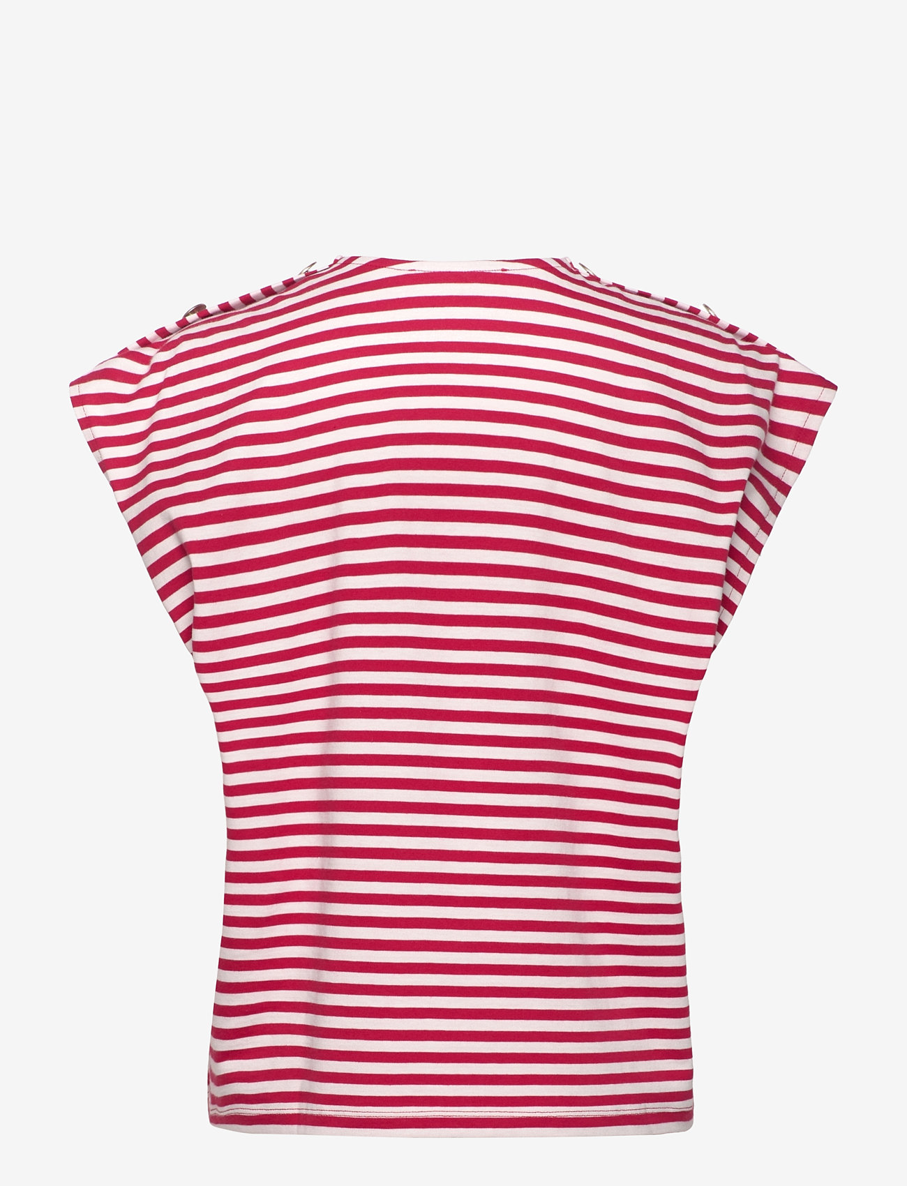 Sofie Schnoor - BAYSW T-SHIRT - herbstliche kleidung - red striped - 1