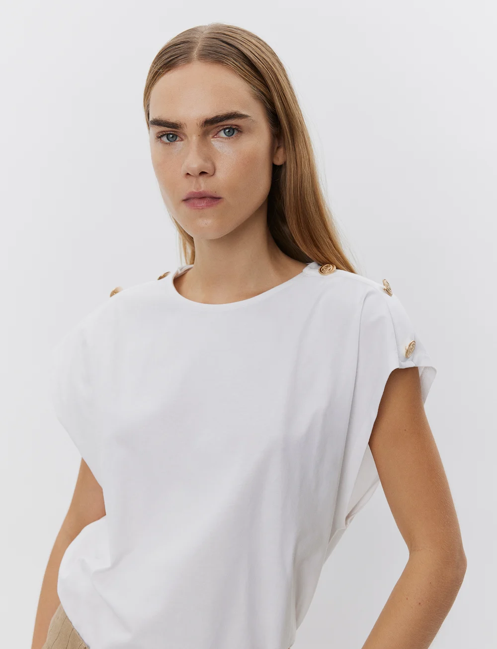 Sofie Schnoor - BAYSW T-SHIRT - t-shirts - brilliant white - 0