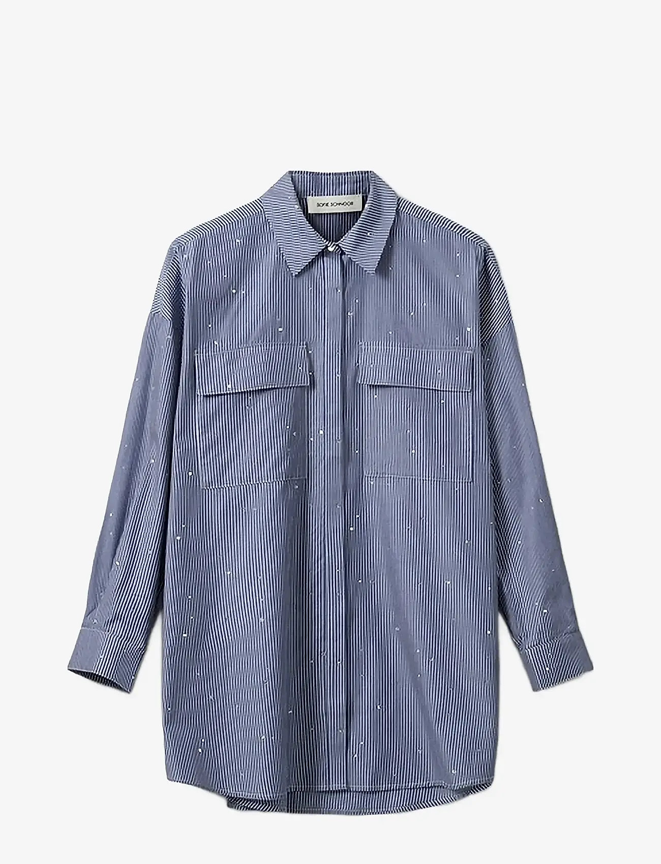 Sofie Schnoor - ELYNSW SHIRT - blue striped - 0