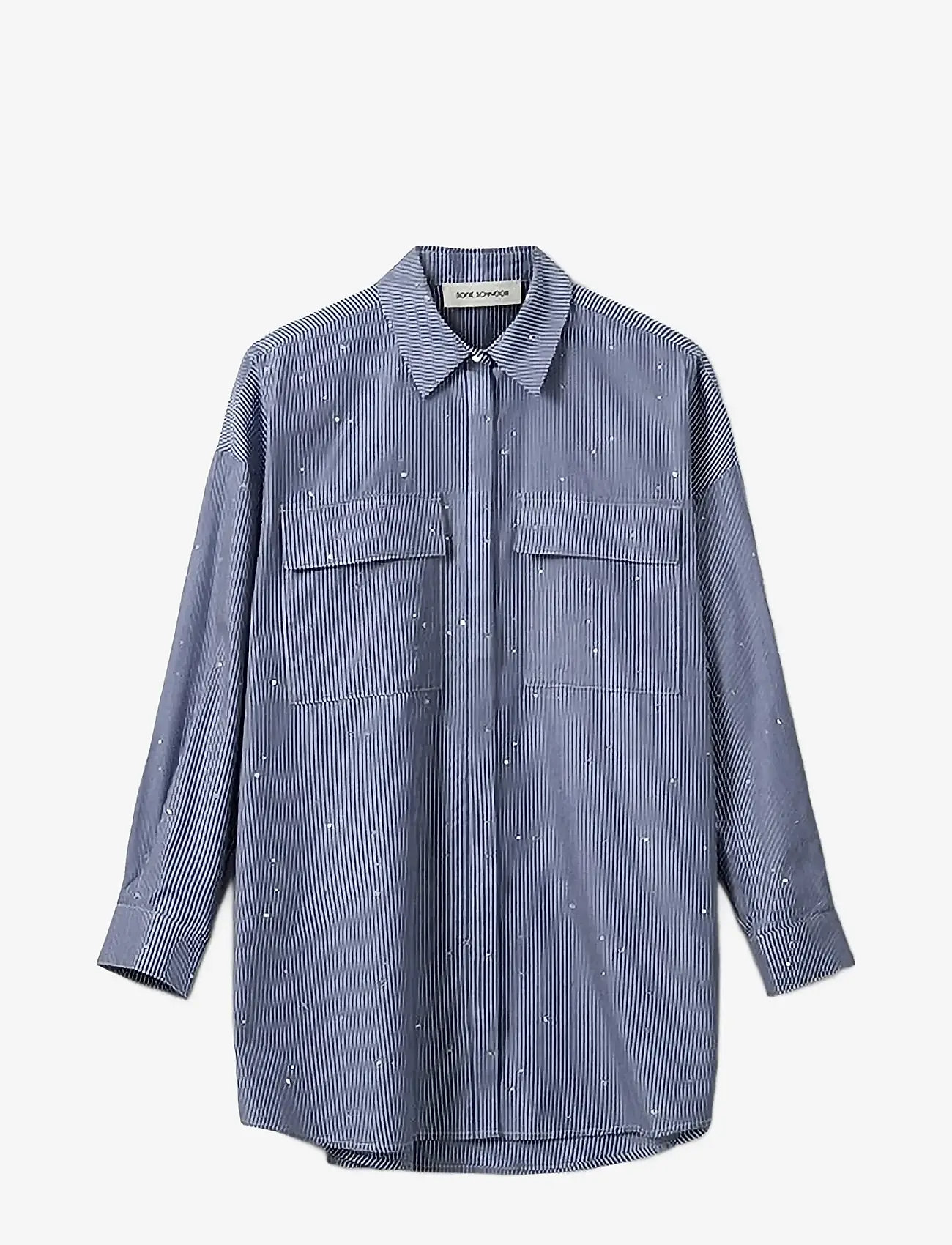 Sofie Schnoor - ELYNSW SHIRT - blue striped - 1