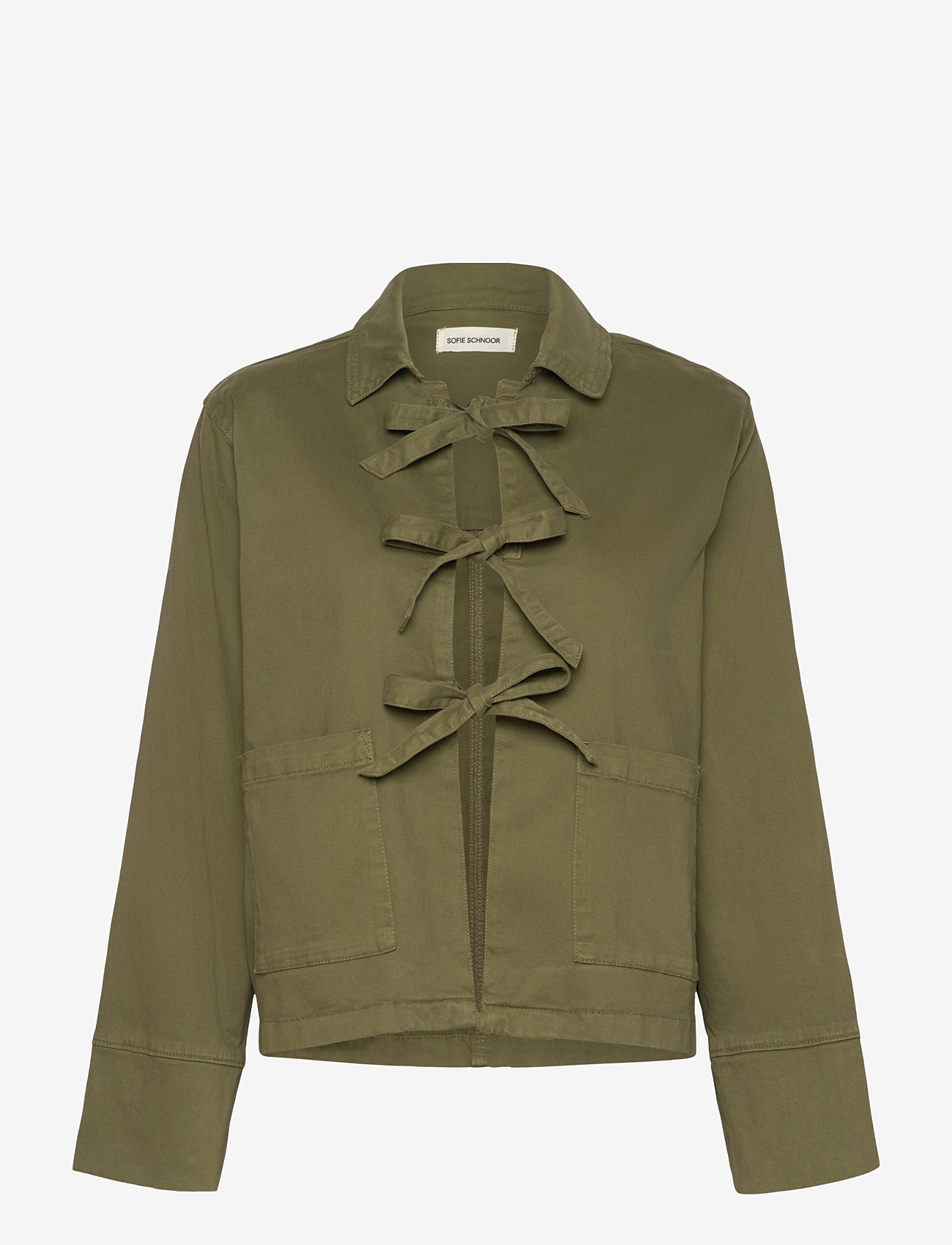 Sofie Schnoor - NITASW JACKET - efterårsjakker - khaki army - 1