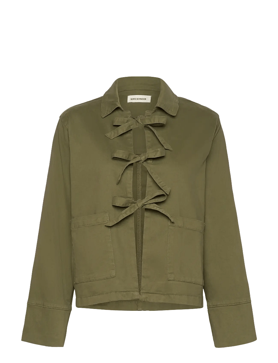 Sofie Schnoor - NITASW JACKET - frühlingsjacken - khaki army - 1