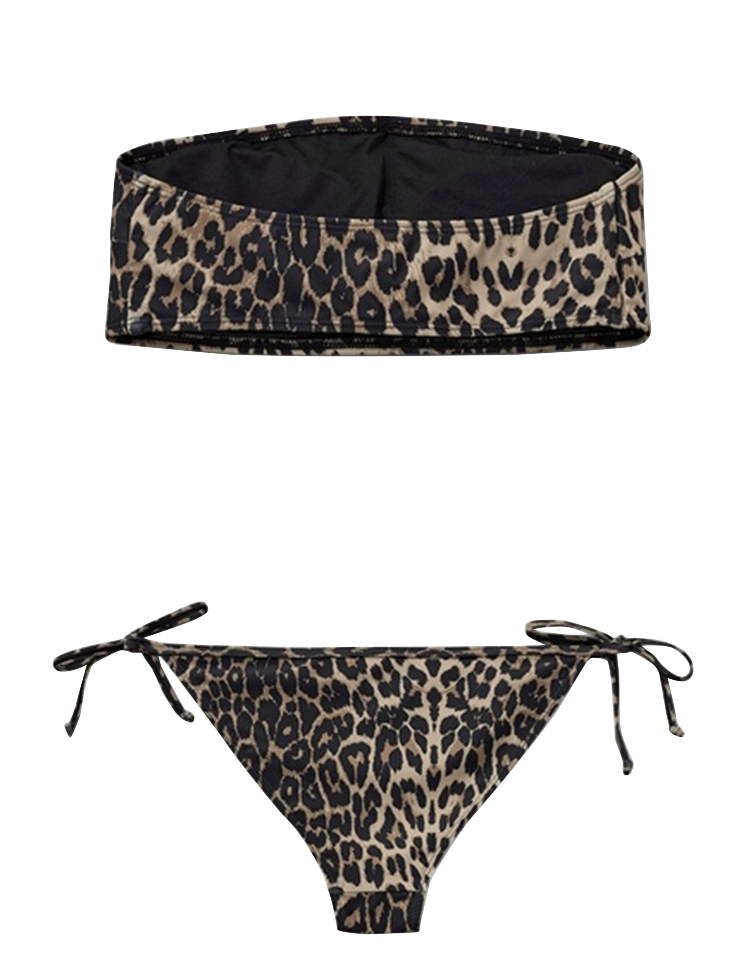 Sofie Schnoor - LEONSW BIKINI - bikini sæt - light brown leopard - 1