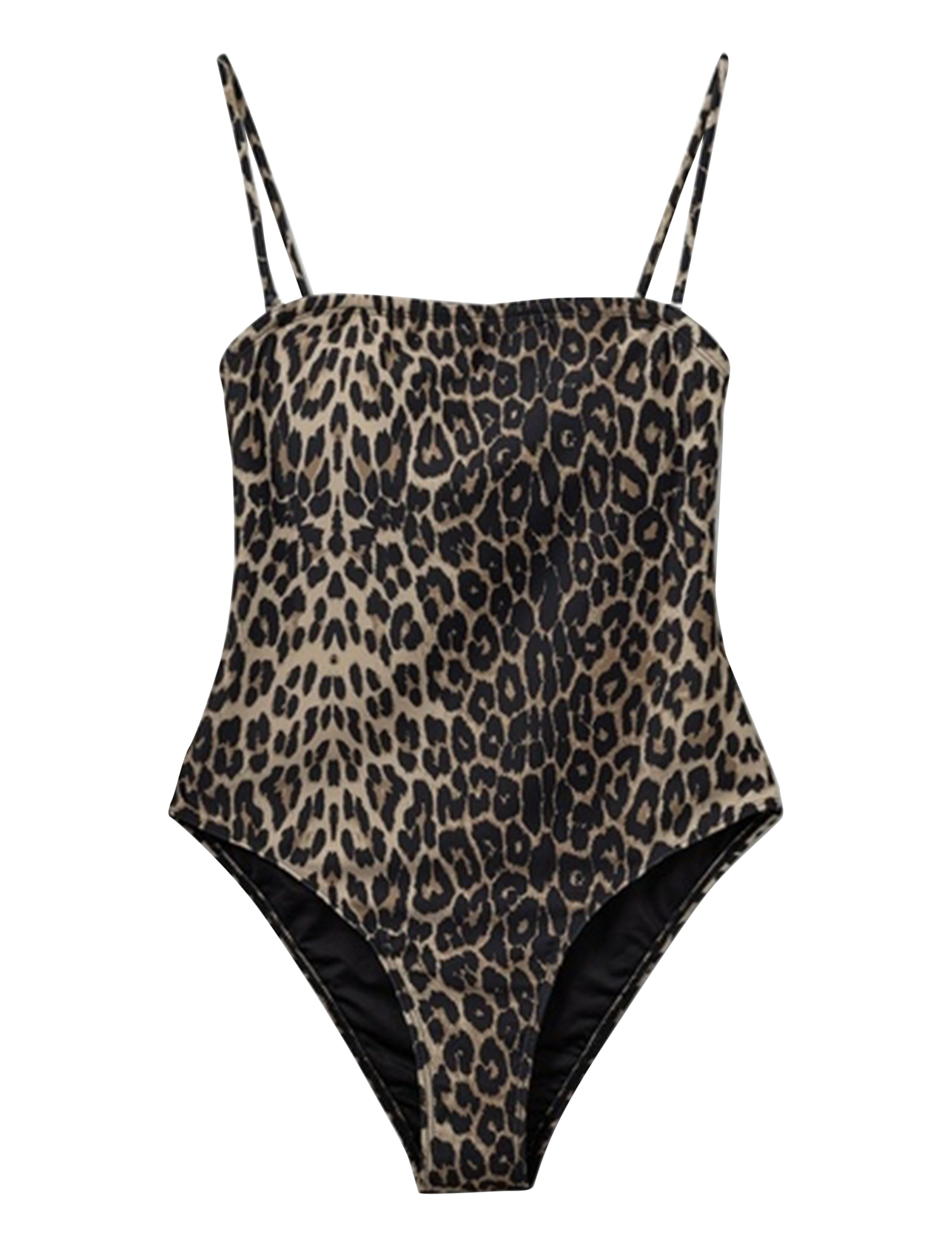 Sofie Schnoor GIASW SWIMSUIT - Bademode - LIGHT BROWN LEOPARD / multi