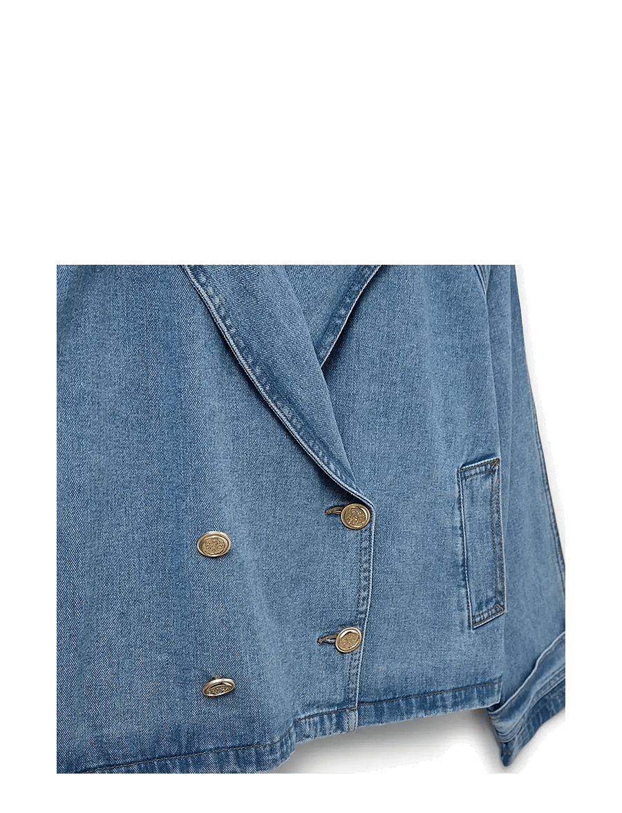 Sofie Schnoor - EUDORASW JACKET - frühlingsjacken - denim blue - 4