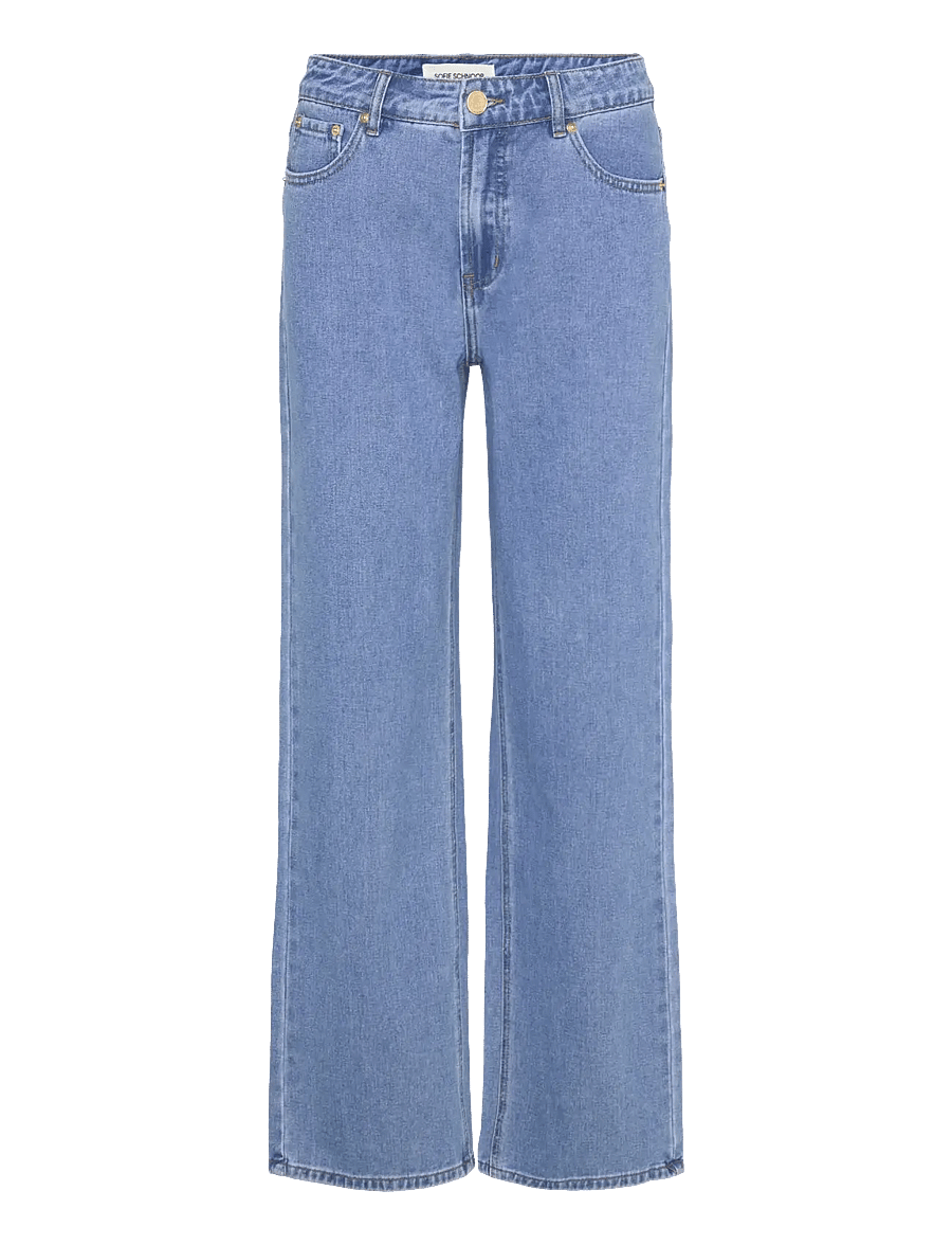 Sofie Schnoor - AMSTERDAMSW JEANS - hosen mit weitem bein - denim blue - 0