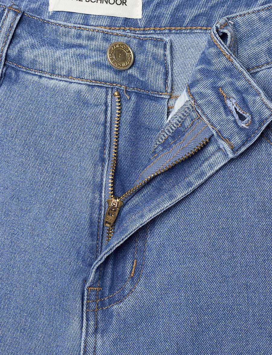 Sofie Schnoor - AMSTERDAMSW JEANS - hosen mit weitem bein - denim blue - 3