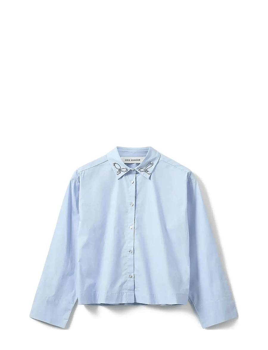 Sofie Schnoor - ELLIDASW SHIRT - koszule z długimi rękawami - ice blue - 2