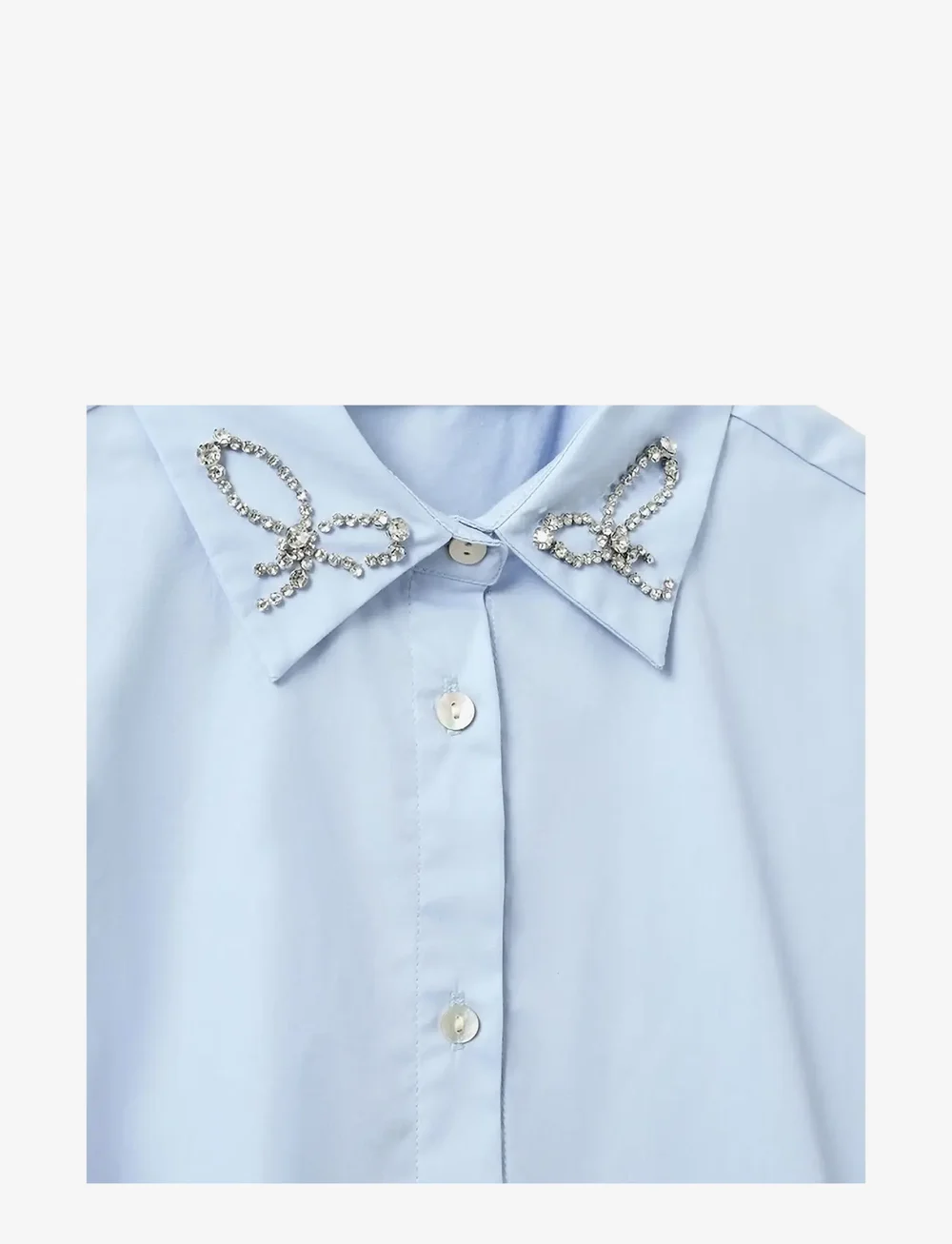 Sofie Schnoor - ELLIDASW SHIRT - langärmlige hemden - ice blue - 4