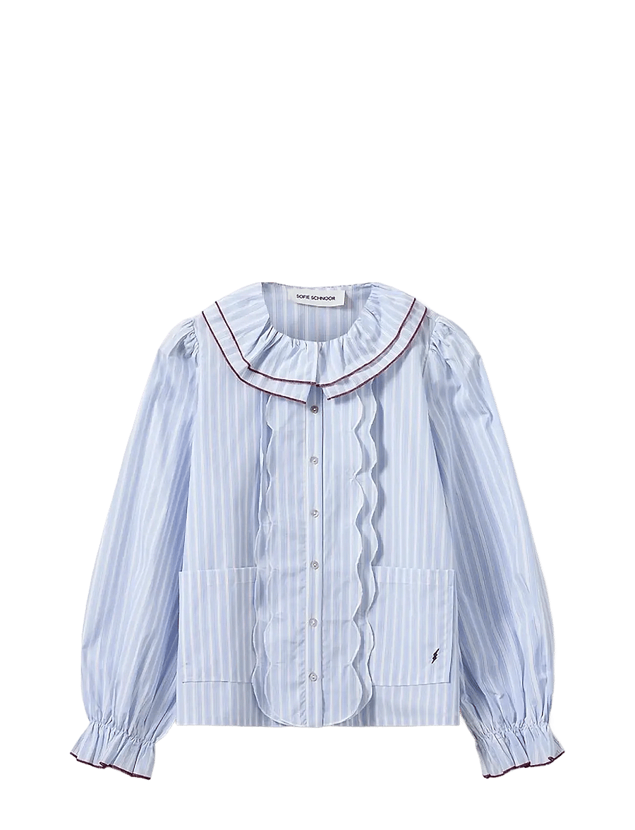 Sofie Schnoor - ALEXASW SHIRT - chemises à manches longues - blue striped - 1