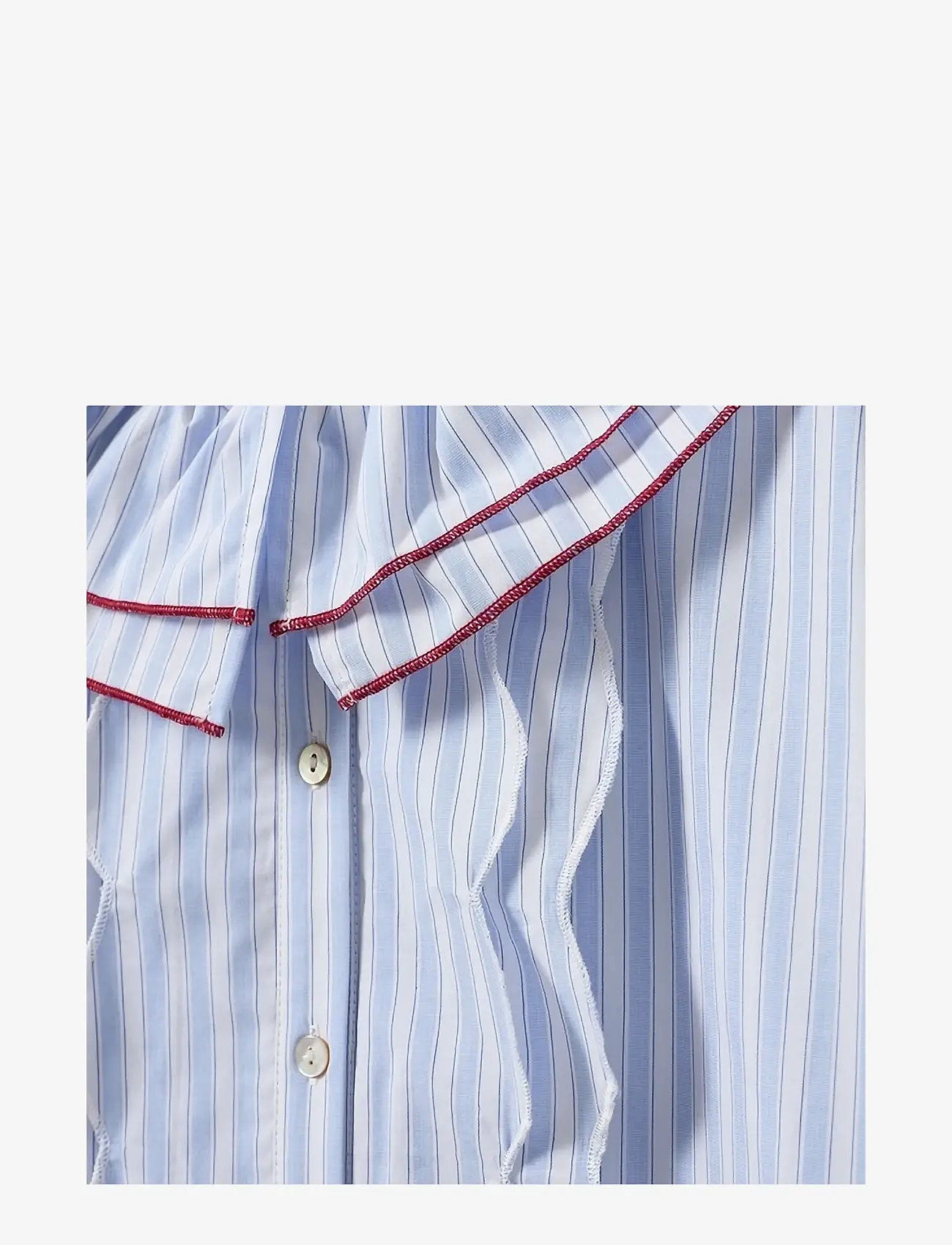 Sofie Schnoor - ALEXASW SHIRT - långärmade skjortor - blue striped - 3