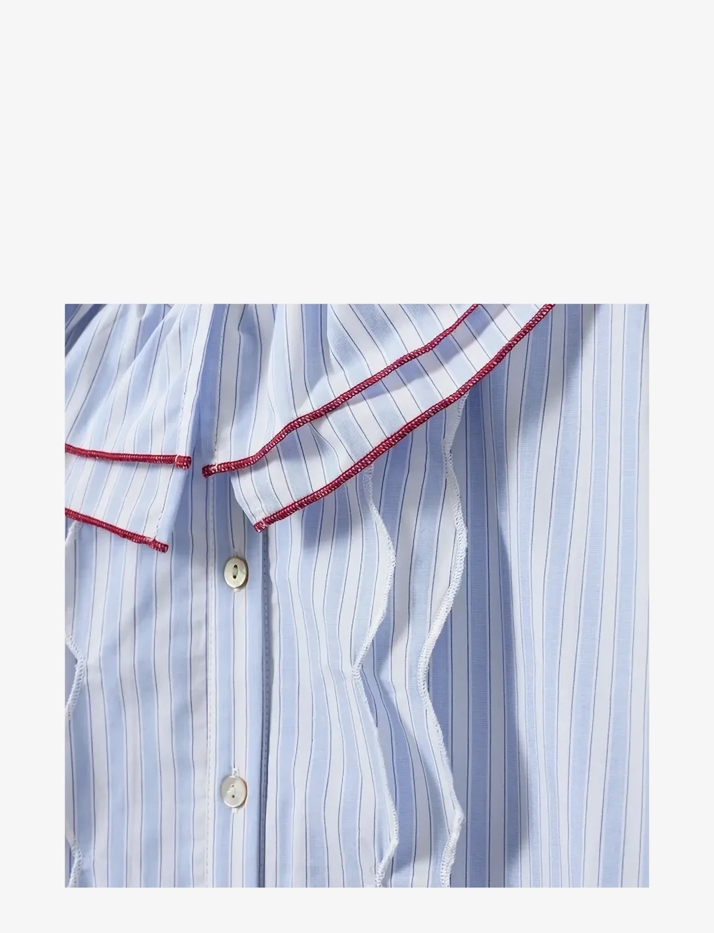 Sofie Schnoor - ALEXASW SHIRT - pikkade varrukatega särgid - blue striped - 3