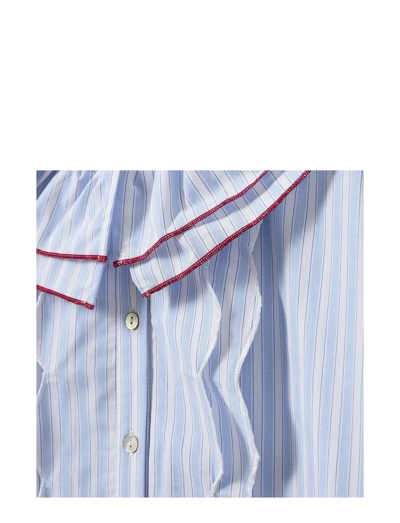 Sofie Schnoor - ALEXASW SHIRT - langerma skyrtur - blue striped - 3