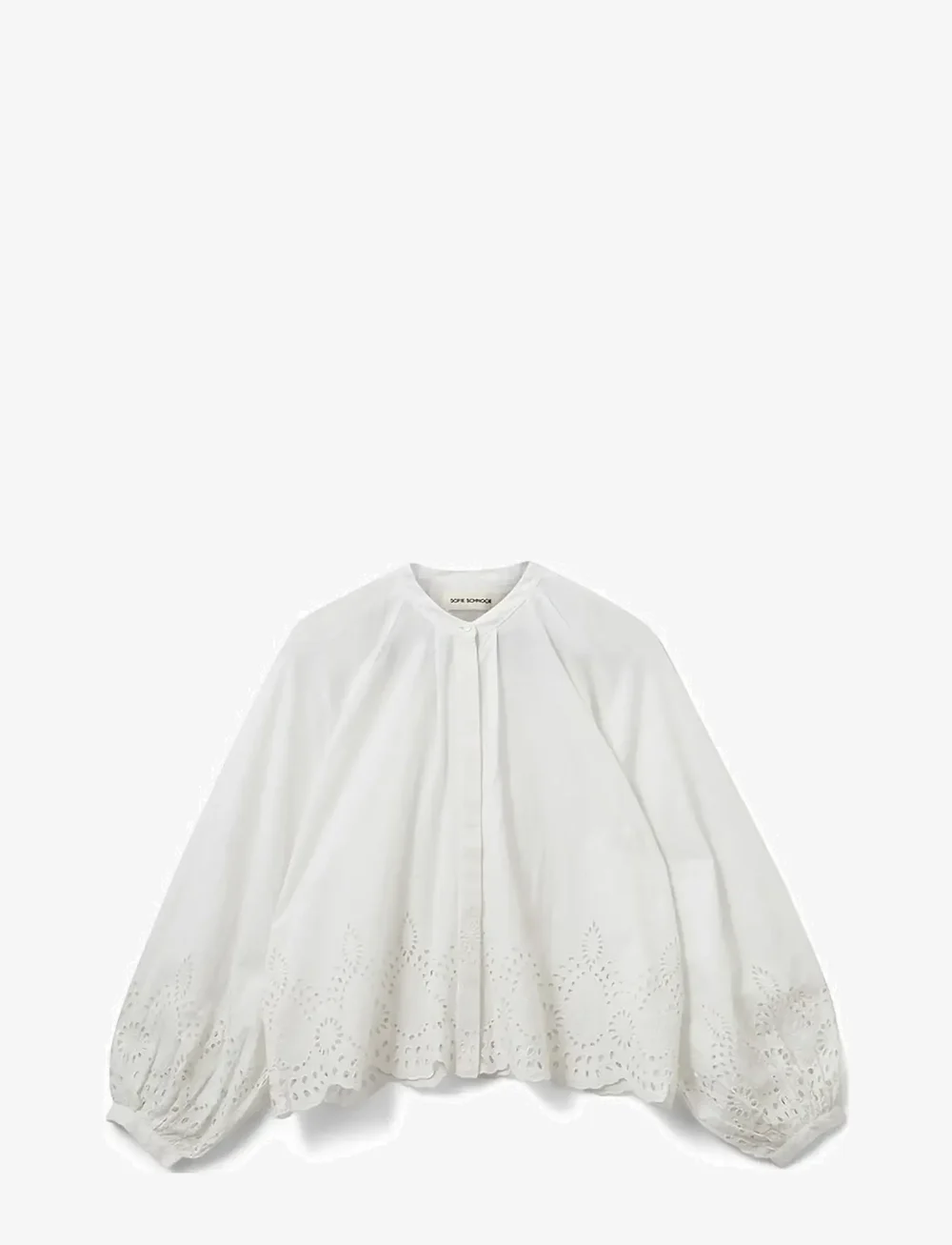 Sofie Schnoor - TELASSW SHIRT - langerma skyrtur - snow white - 1