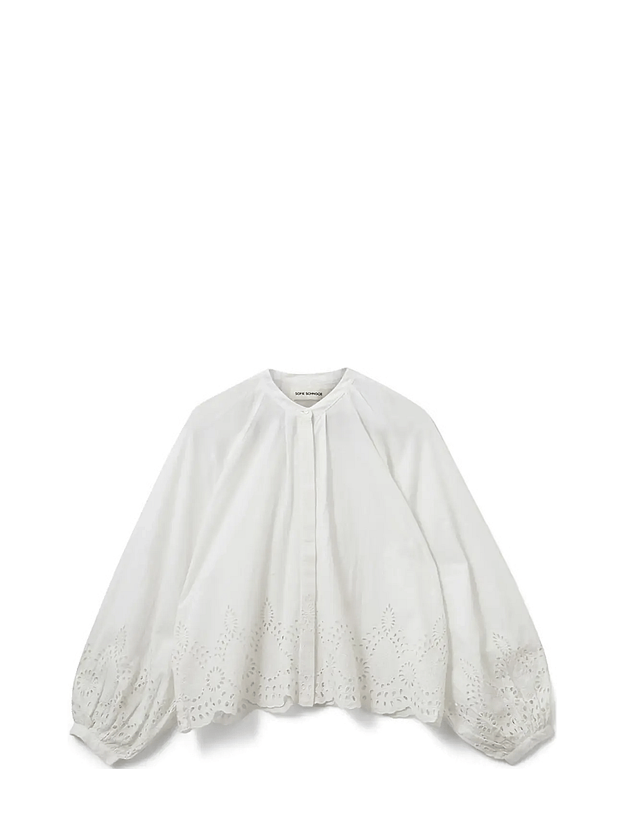 Sofie Schnoor - TELASSW SHIRT - pikkade varrukatega särgid - snow white - 1