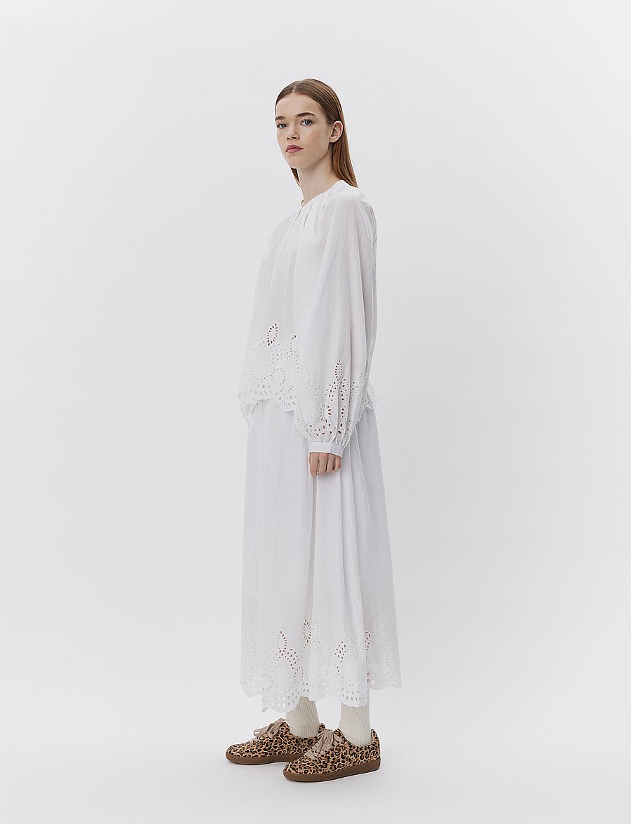 Sofie Schnoor - TELASSW SHIRT - pikkade varrukatega särgid - snow white - 4