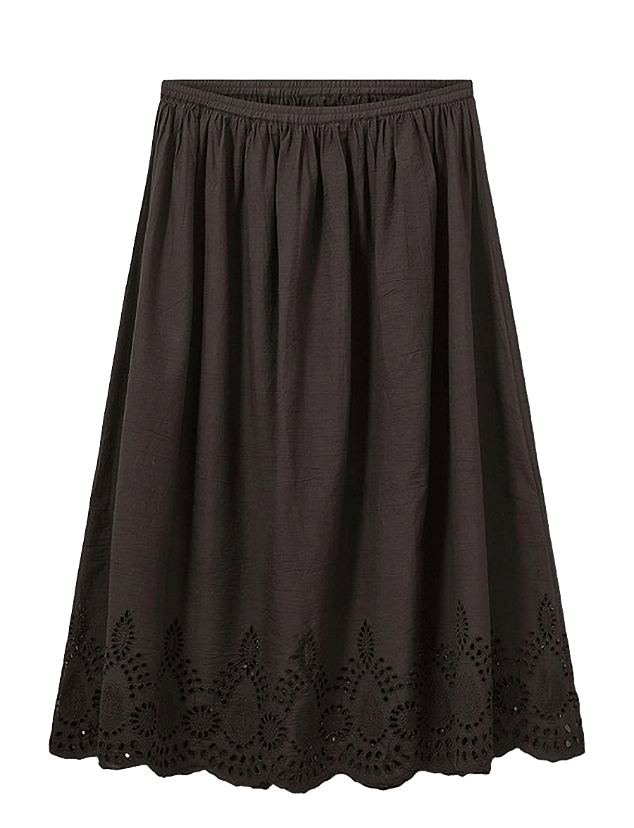Sofie Schnoor - SARAISW SKIRT - midi-röcke - black - 1