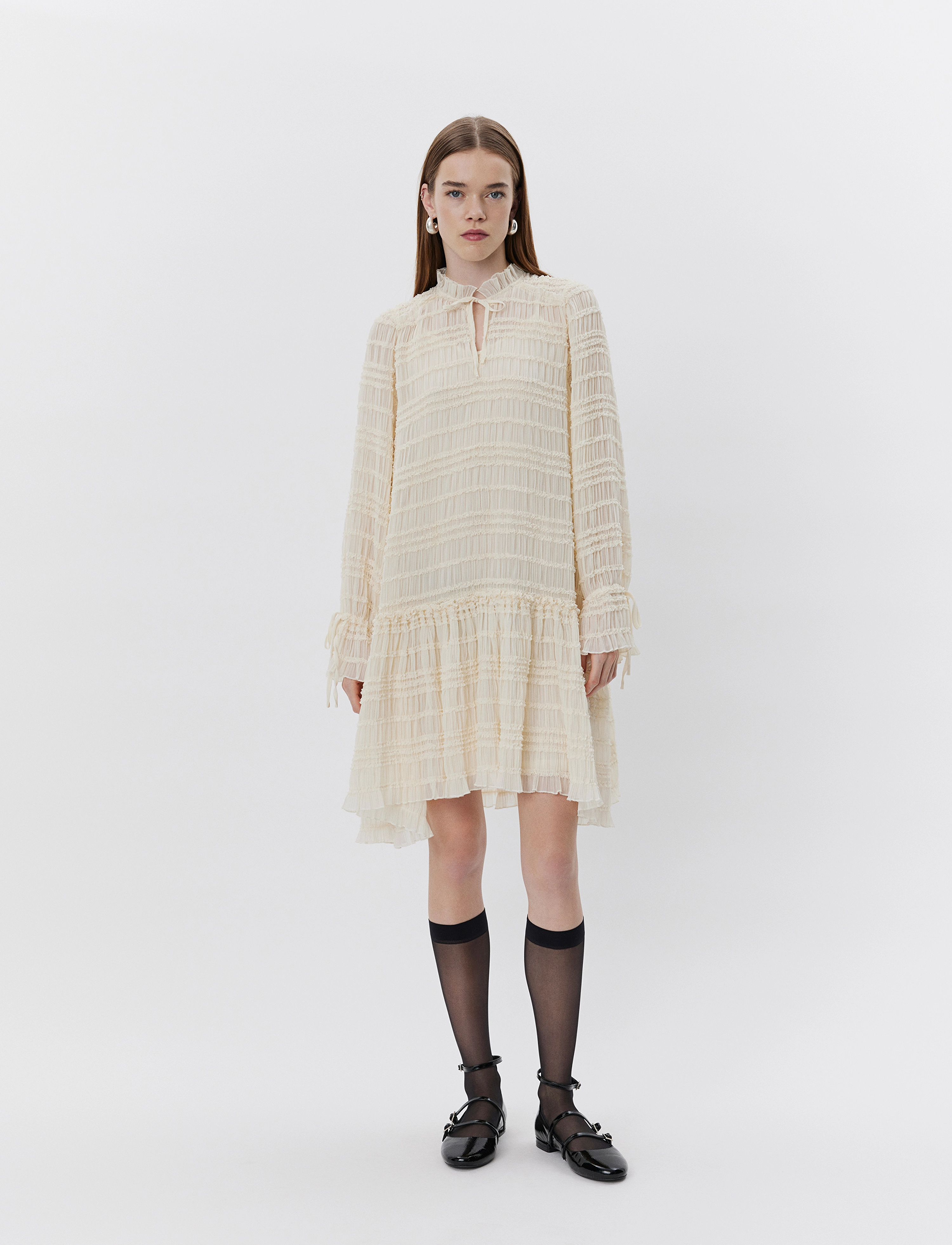 Sofie Schnoor - PAISLEYSW DRESS - midi kjoler - off white - 3
