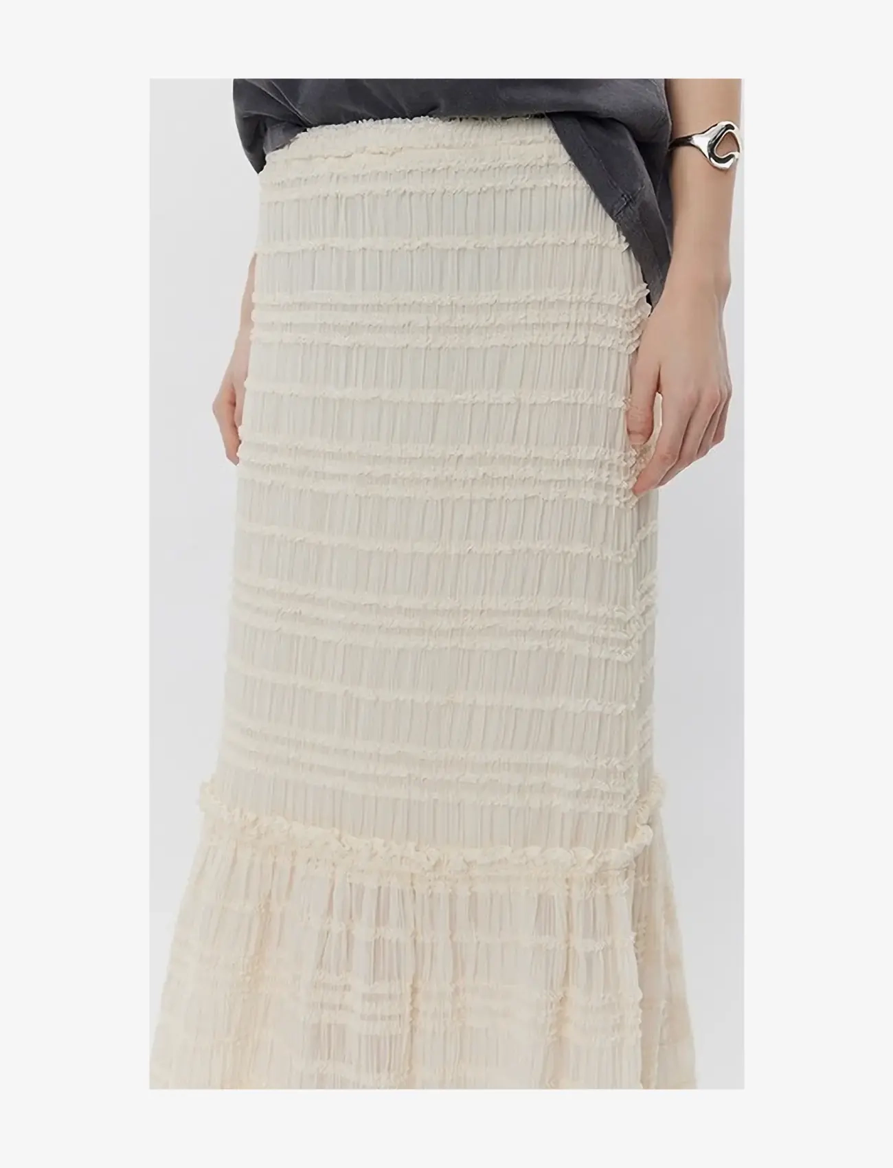 Sofie Schnoor MAXWELLSW SKIRT - Tøj - OFF WHITE / cream