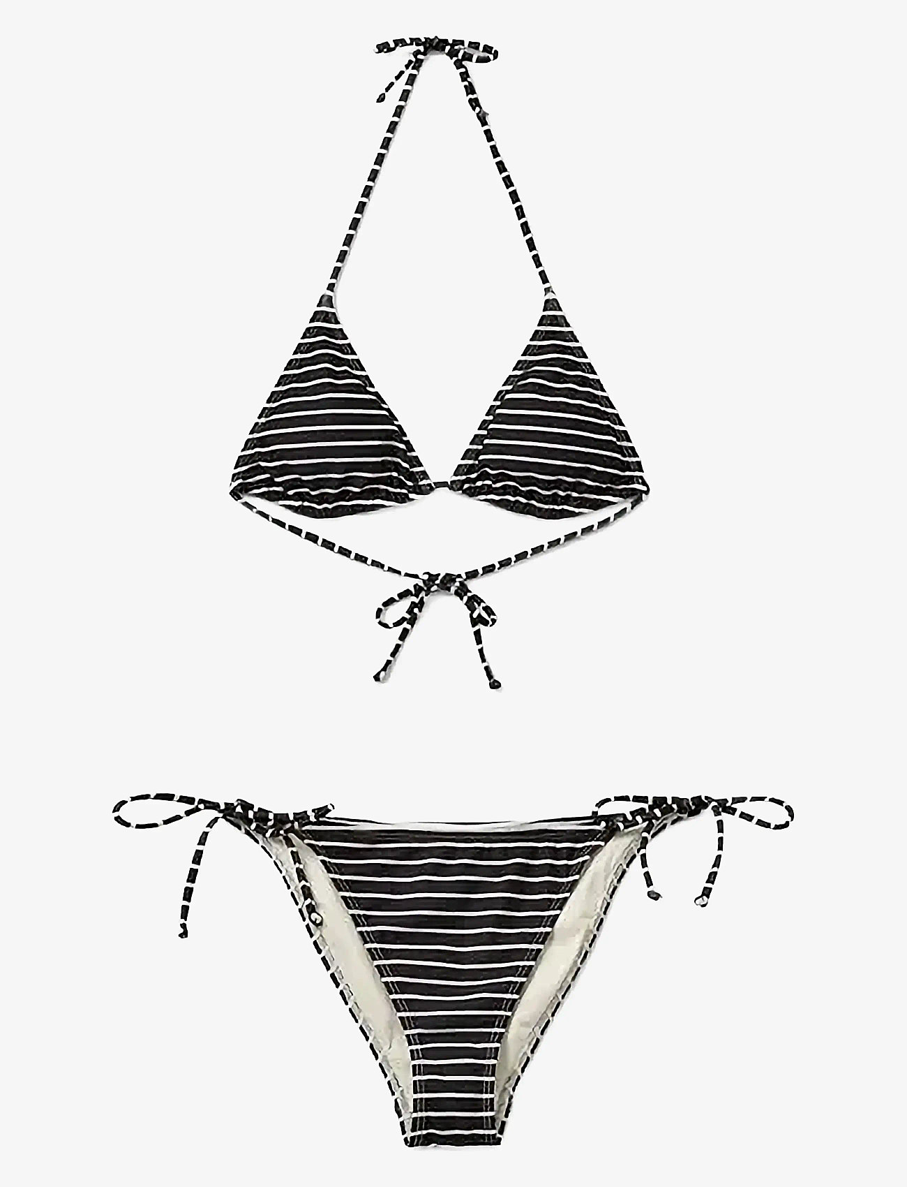 Sofie Schnoor - NOVAHSW SWIMSUIT - bikini sæt - black striped - 1