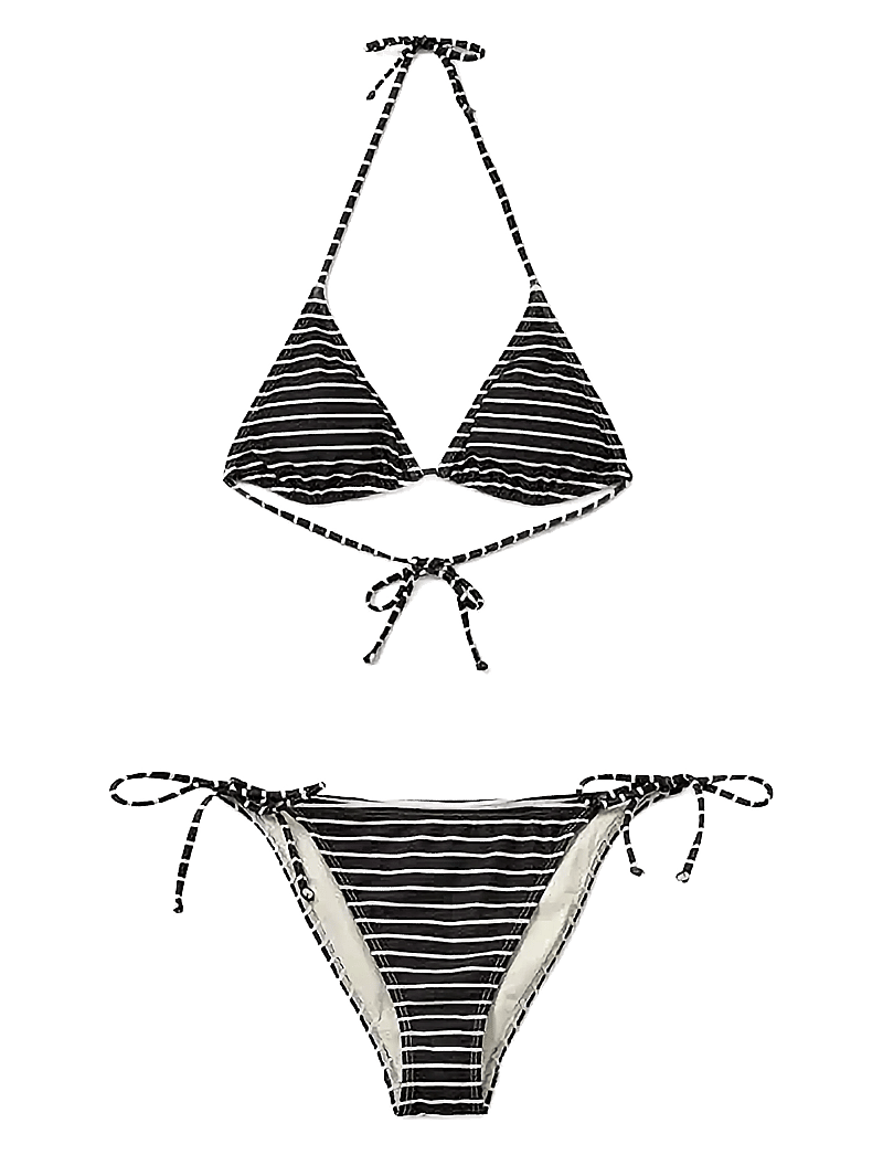 Sofie Schnoor - NOVAHSW SWIMSUIT - bikini sæt - black striped - 1