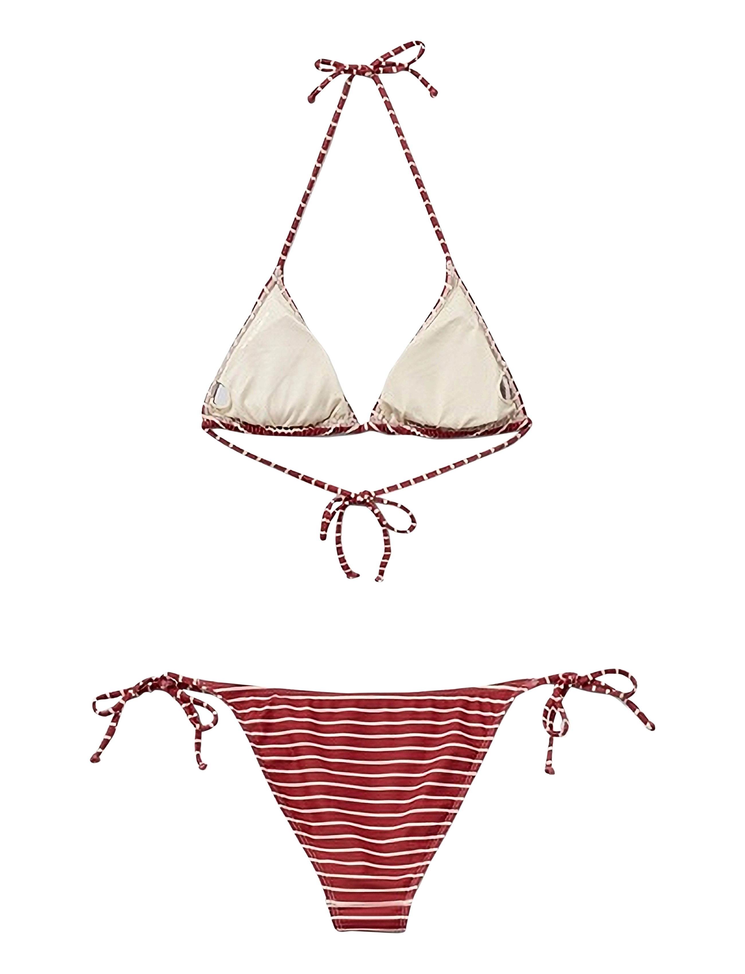 Sofie Schnoor - NOVAHSW SWIMSUIT - bikini sæt - red striped - 1