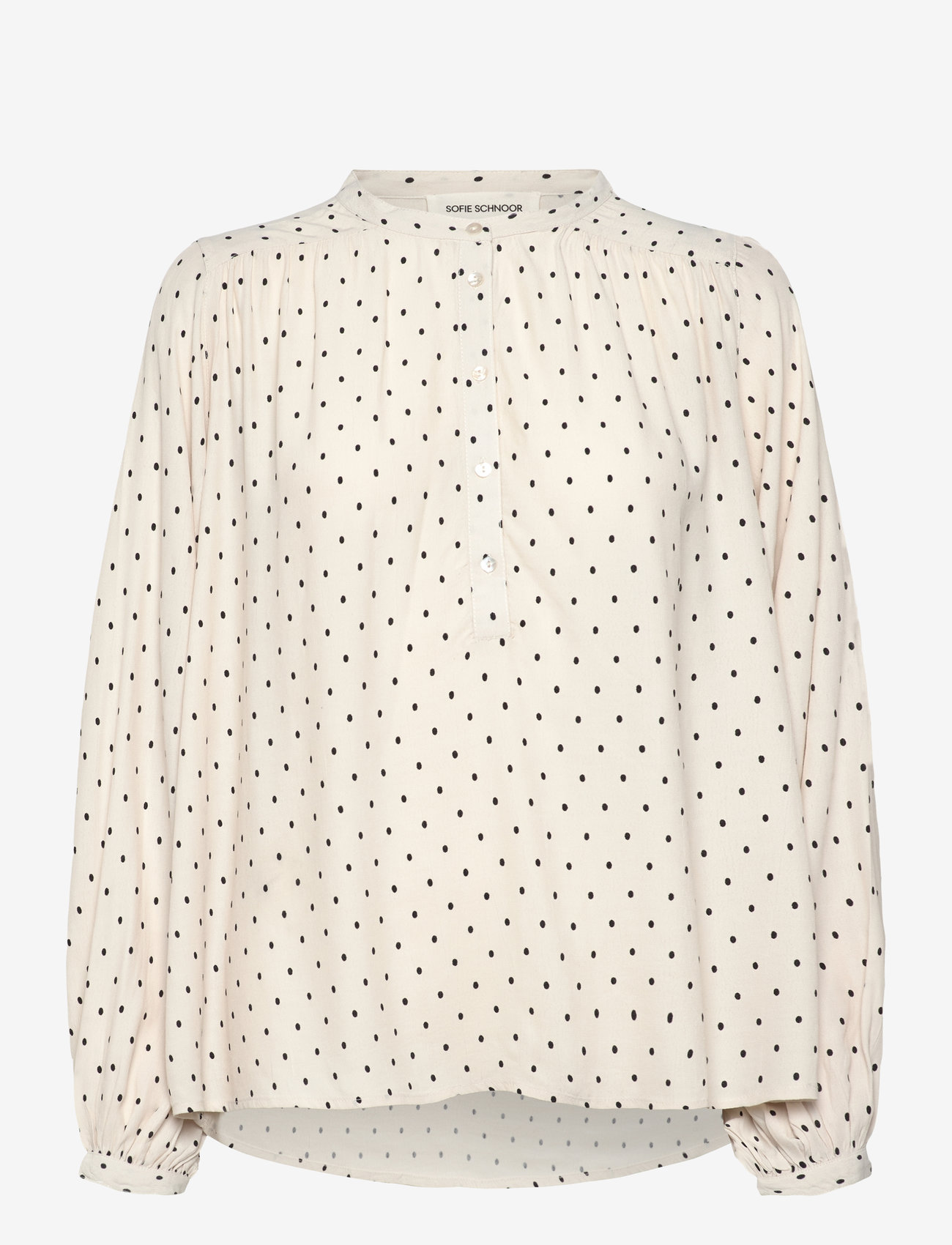 Sofie Schnoor - ELOISASW BLOUSE - pikkade varrukatega pluusid - off white - 0