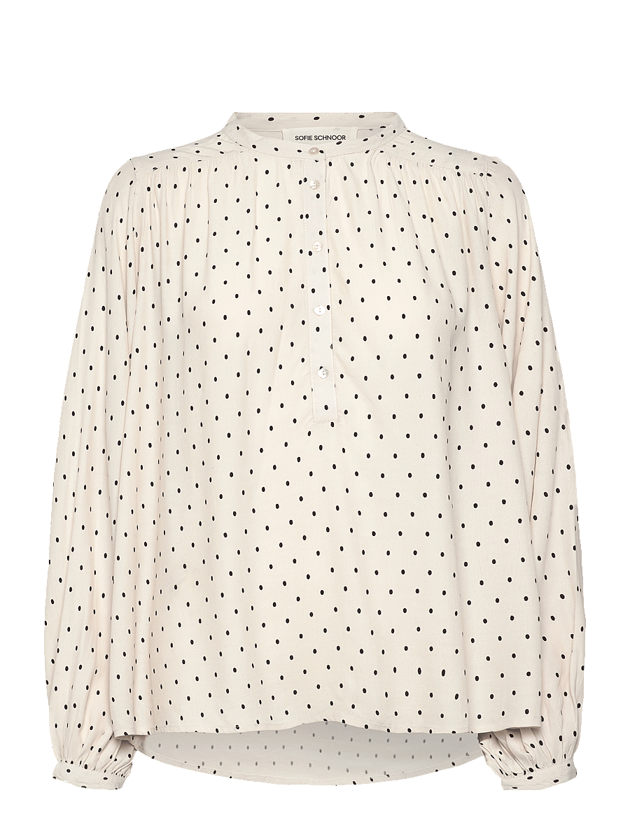 Sofie Schnoor - ELOISASW BLOUSE - langärmelige blusen - off white - 0