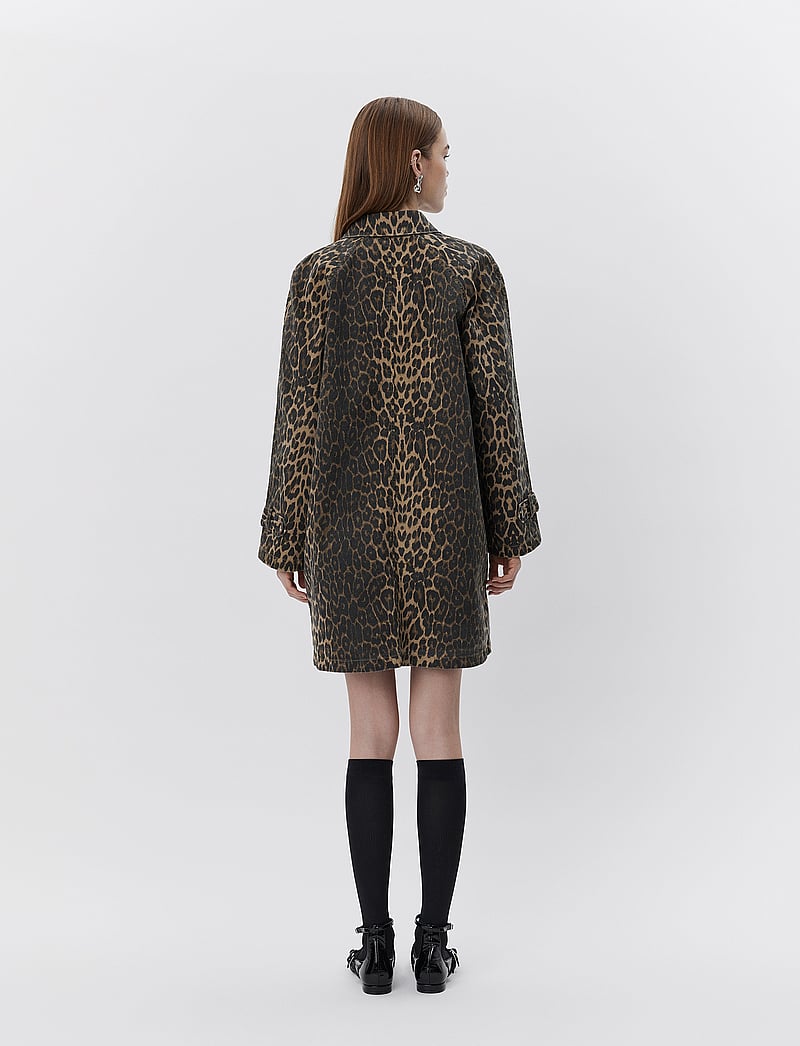 Sofie Schnoor - FILIPASW COAT - kevadmantlid - light brown leopard - 5