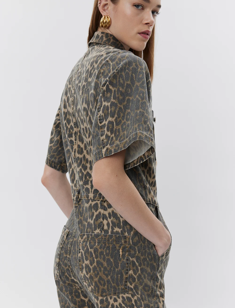 Sofie Schnoor - WILMASW JUMPSUIT - combinaisons - light brown leopard - 0