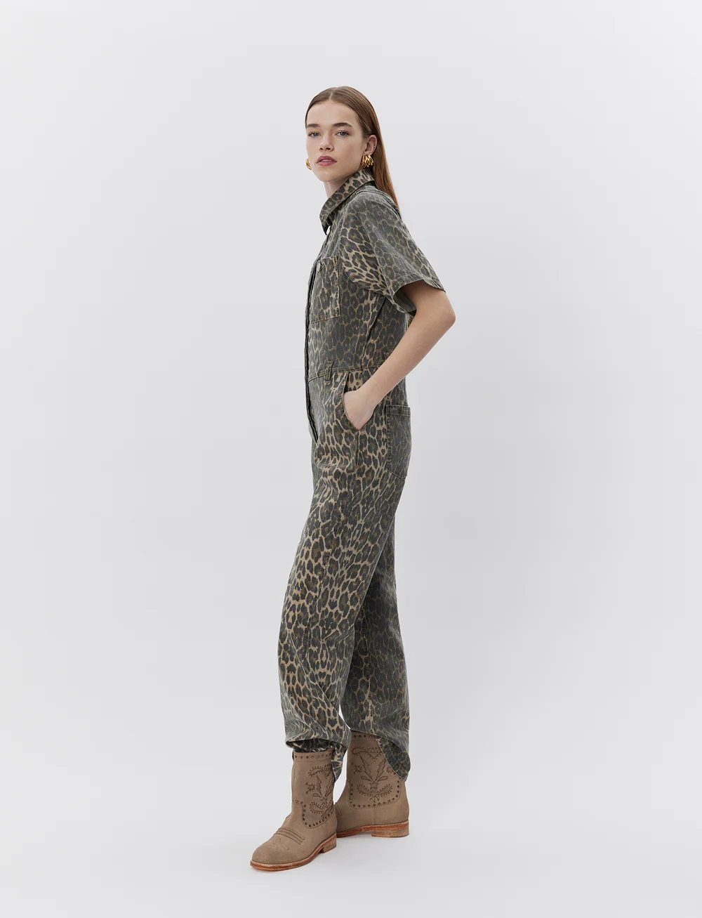 Sofie Schnoor - WILMASW JUMPSUIT - combinaisons - light brown leopard - 5