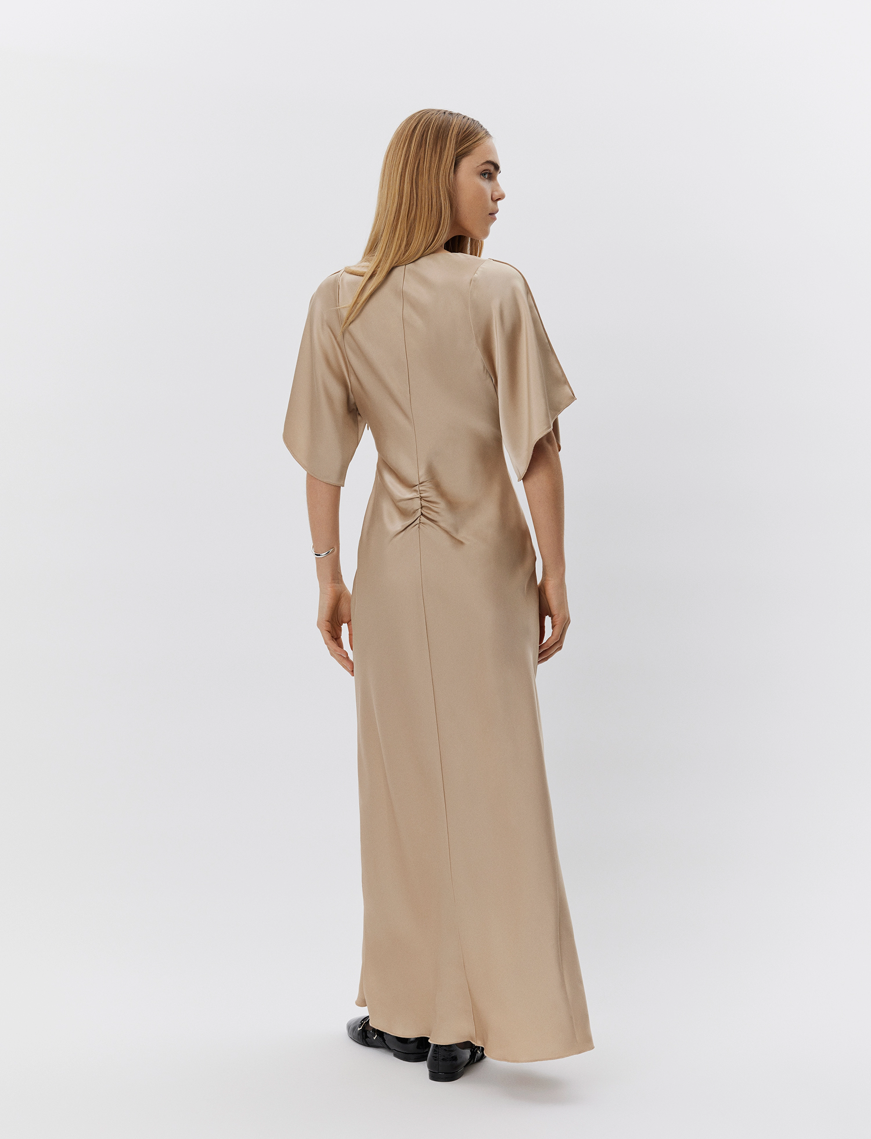 Sofie Schnoor - JULIETSW DRESS - aftonklänningar - camel - 4