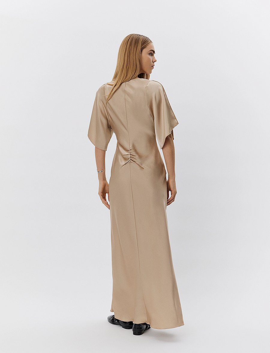 Sofie Schnoor - JULIETSW DRESS - abendkleider - camel - 4