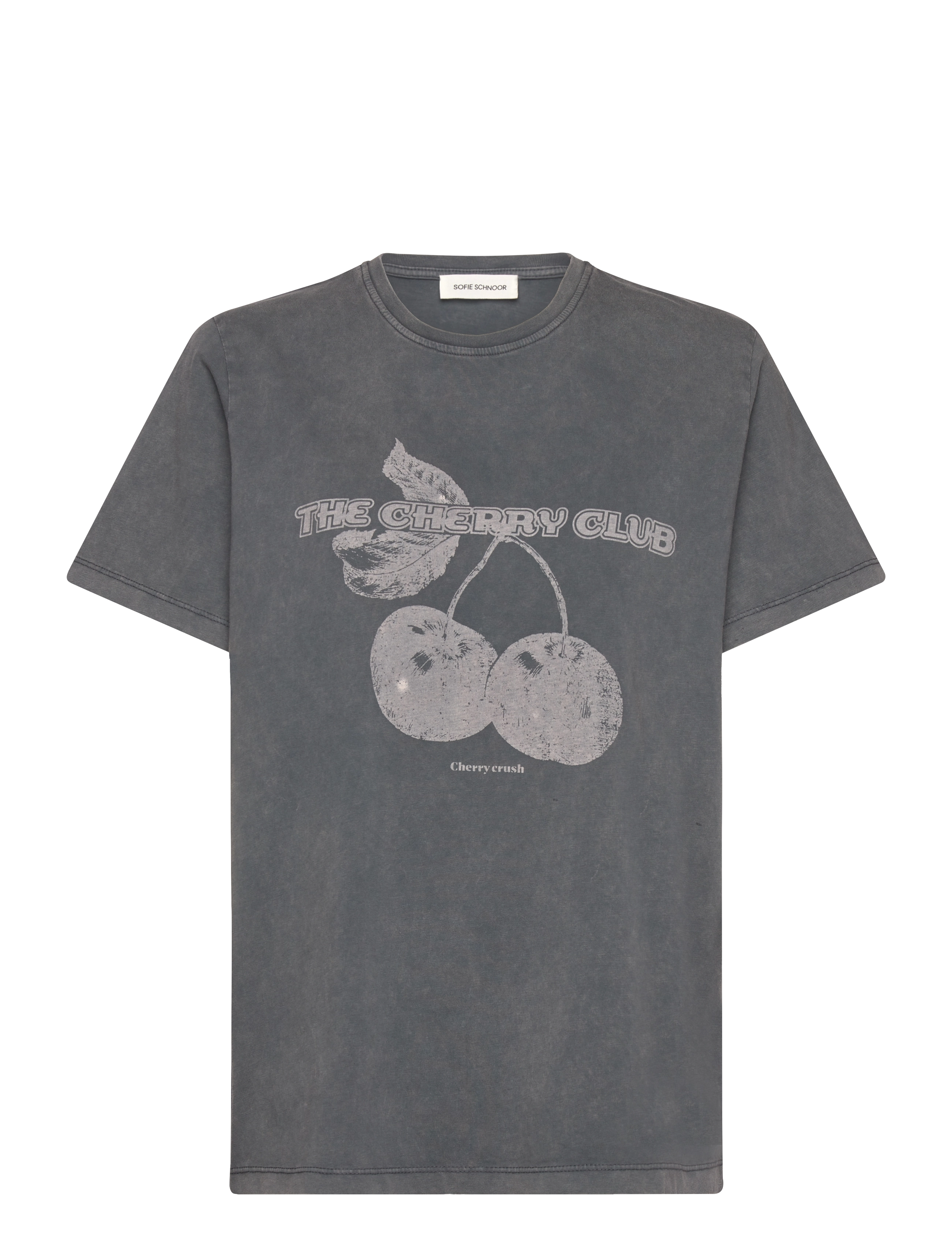 Sofie Schnoor ZENASW T-SHIRT - T-shirts & tops - WASHED BLACK / black