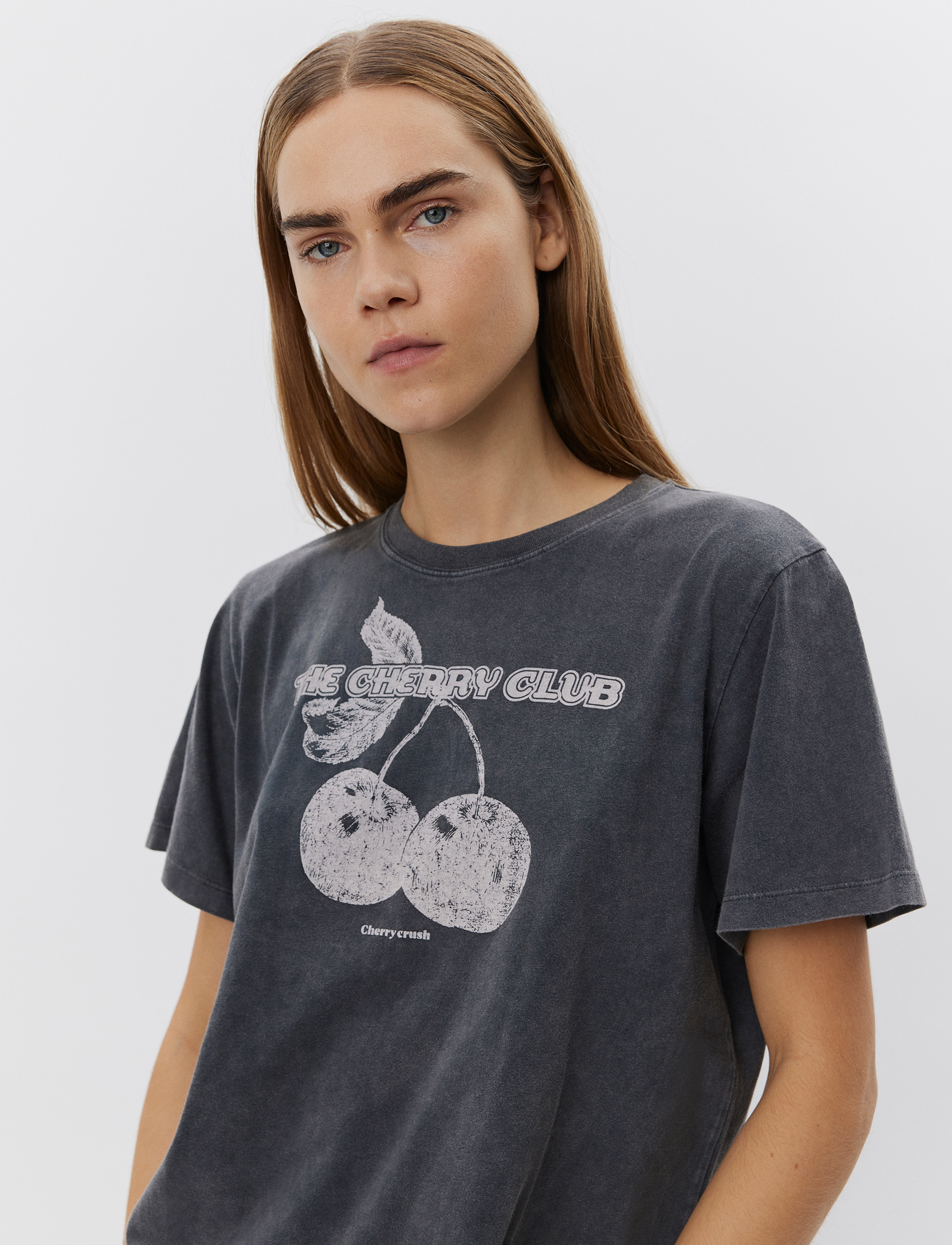 Sofie Schnoor - ZENASW T-SHIRT - autumn clothing - washed black - 0