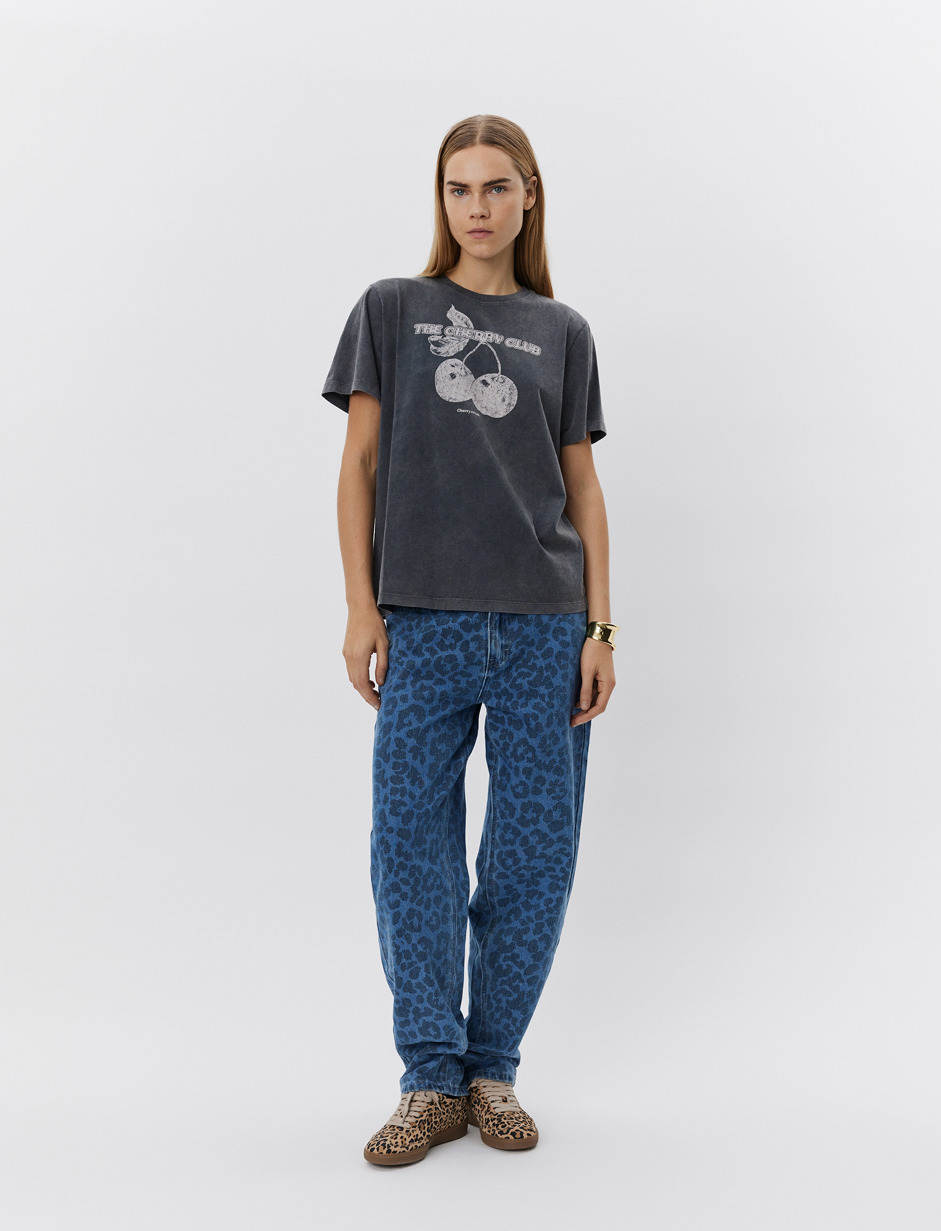 Sofie Schnoor - ZENASW T-SHIRT - autumn clothing - washed black - 5