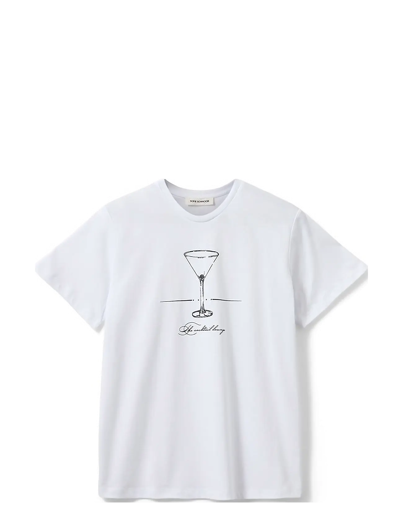 Sofie Schnoor T-shirt - Kampagne - SNOW WHITE / white