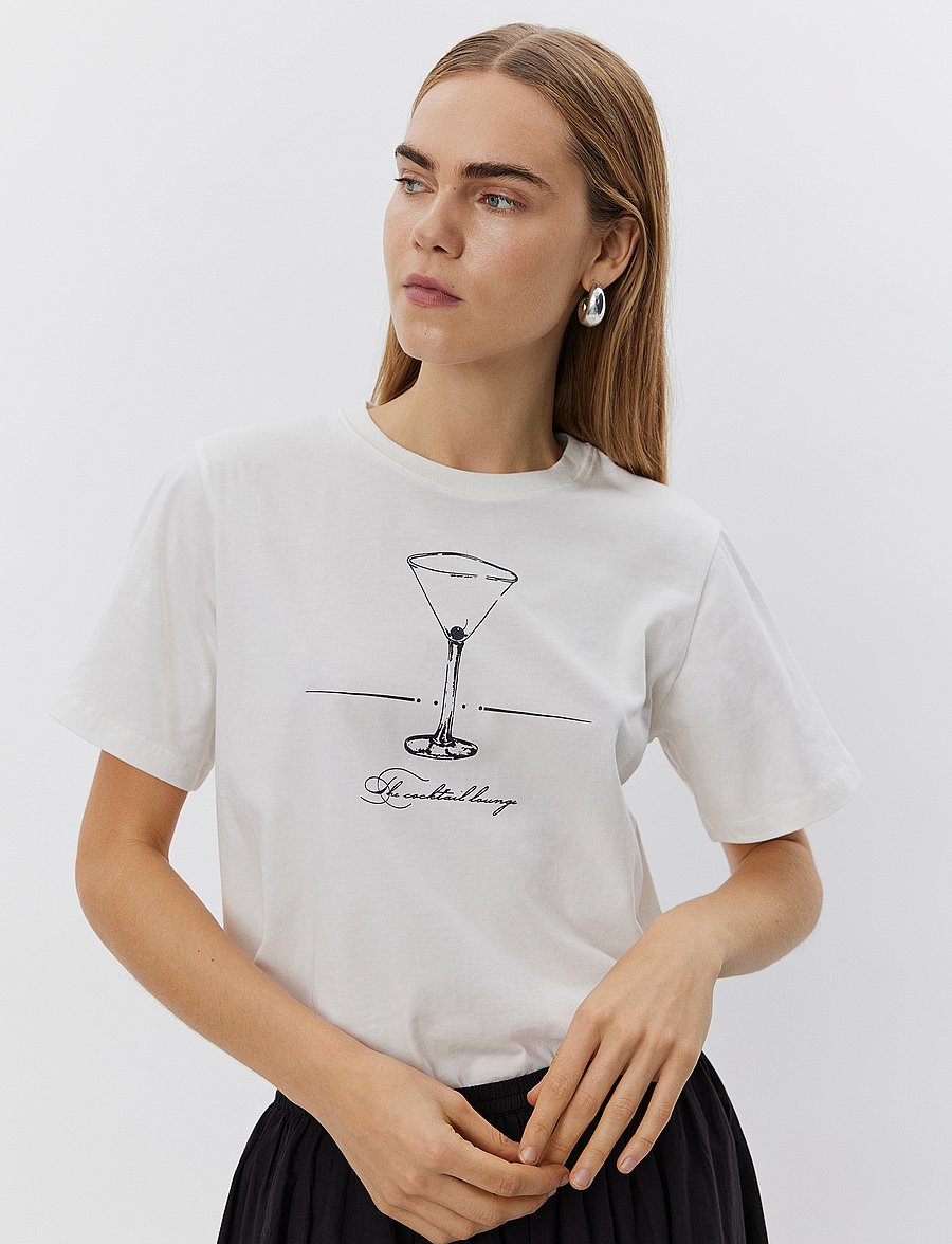 Sofie Schnoor - ZENASW T-SHIRT - t-shirts - snow white - 0