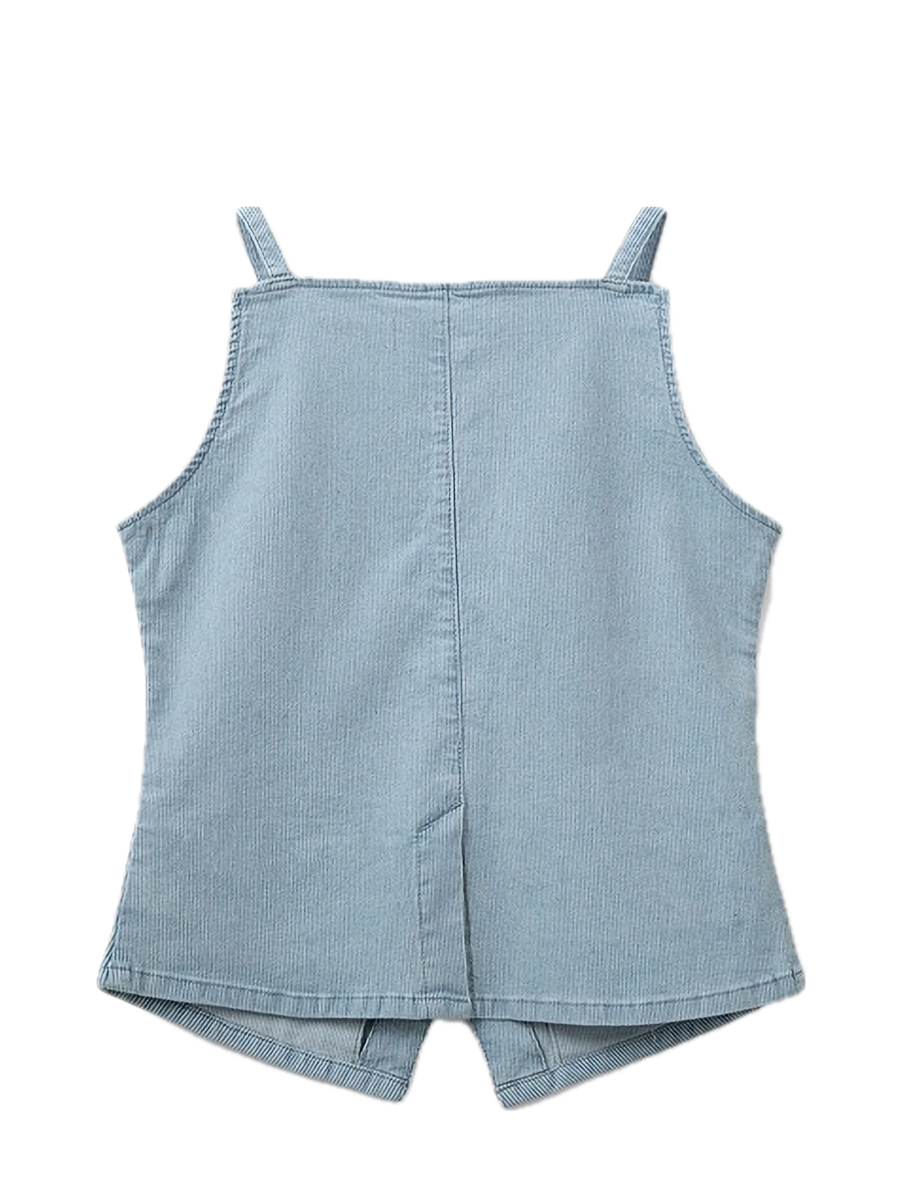 Sofie Schnoor - DEMISW VEST - denim vests - light blue striped - 1