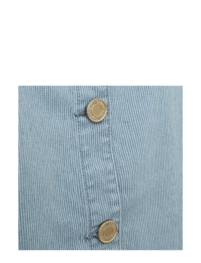 Sofie Schnoor - DEMISW VEST - denim-westen - light blue striped - 2