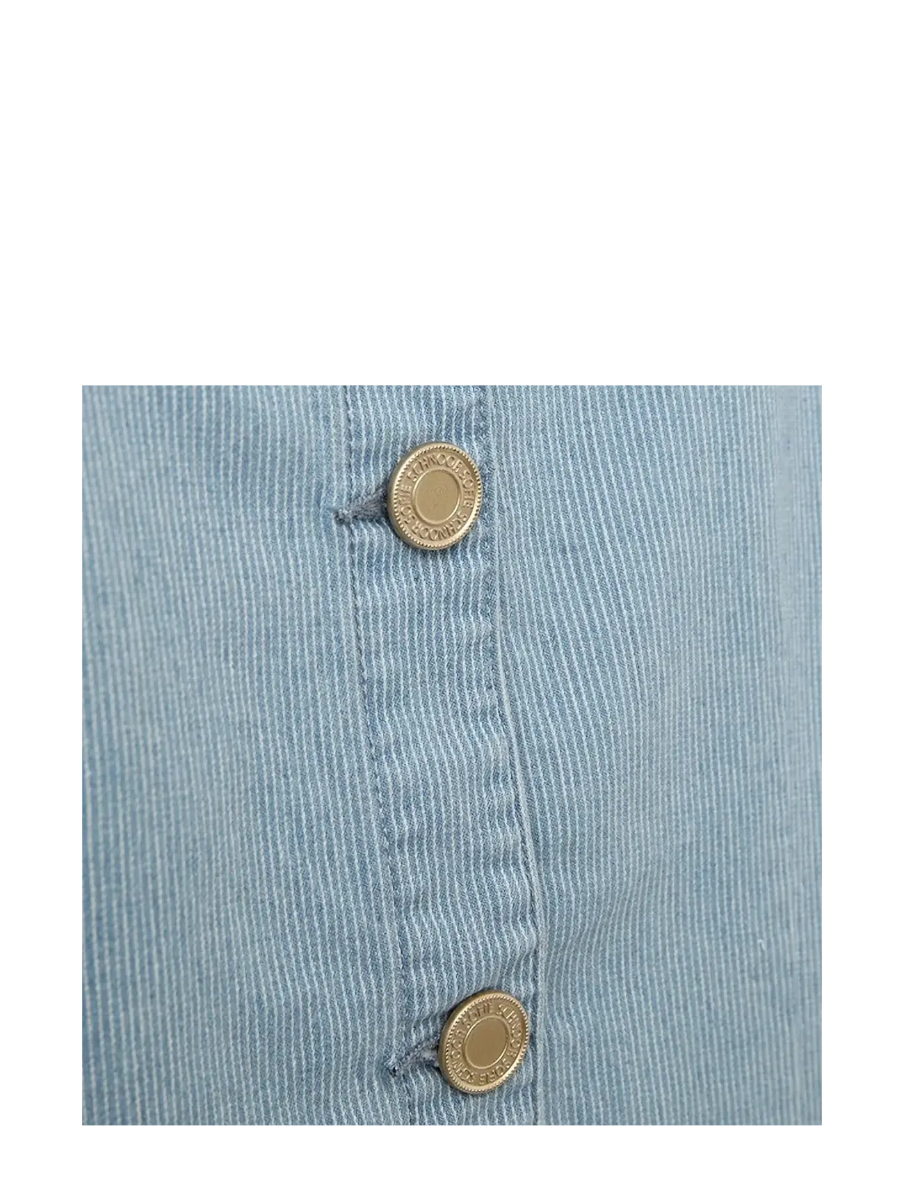 Sofie Schnoor - DEMISW VEST - denim vests - light blue striped - 2