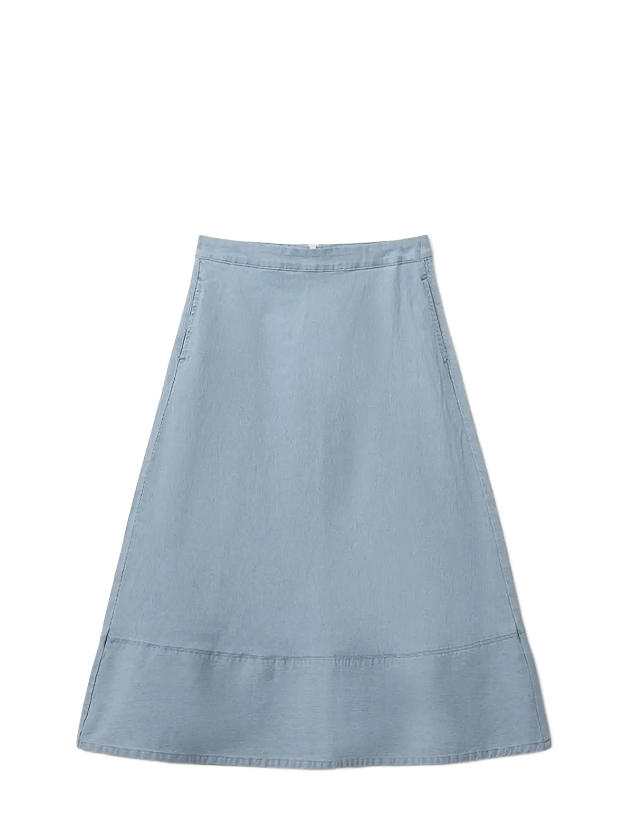 Sofie Schnoor SELIASW SKIRT - Transitional Layering - LIGHT BLUE STRIPED / blue
