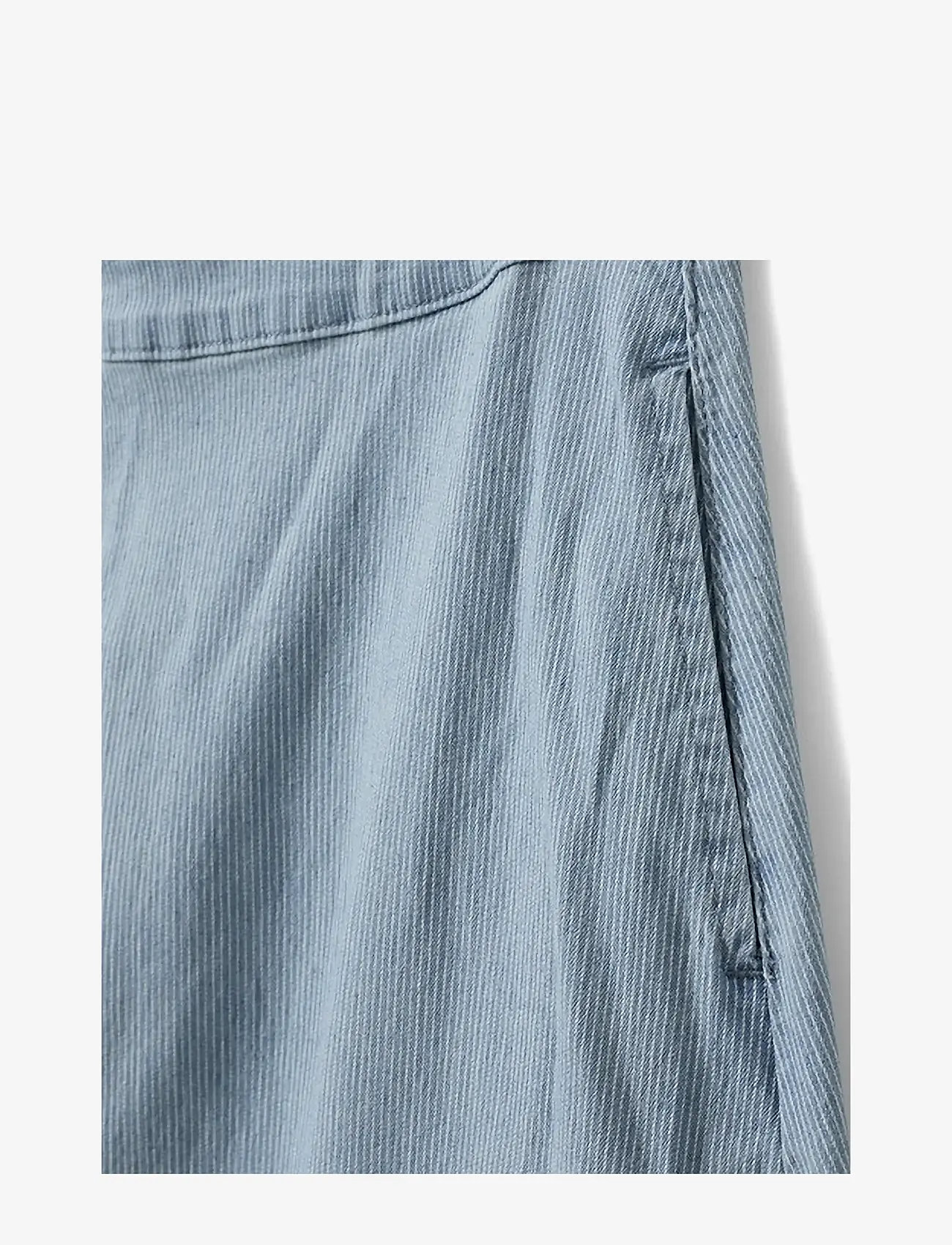 Sofie Schnoor - SELIASW SKIRT - midi skirts - light blue striped - 3