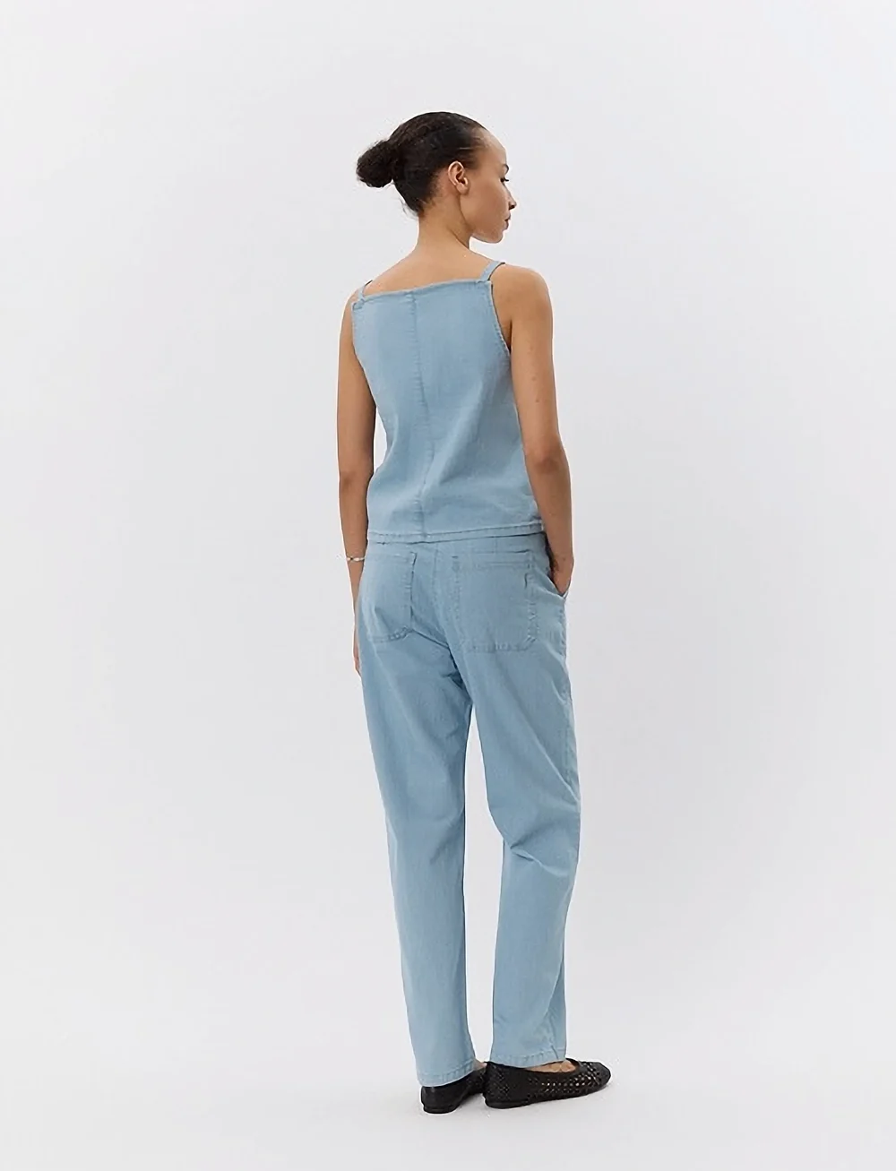 Sofie Schnoor - IRISHSW TROUSERS - straight jeans - light blue striped - 5